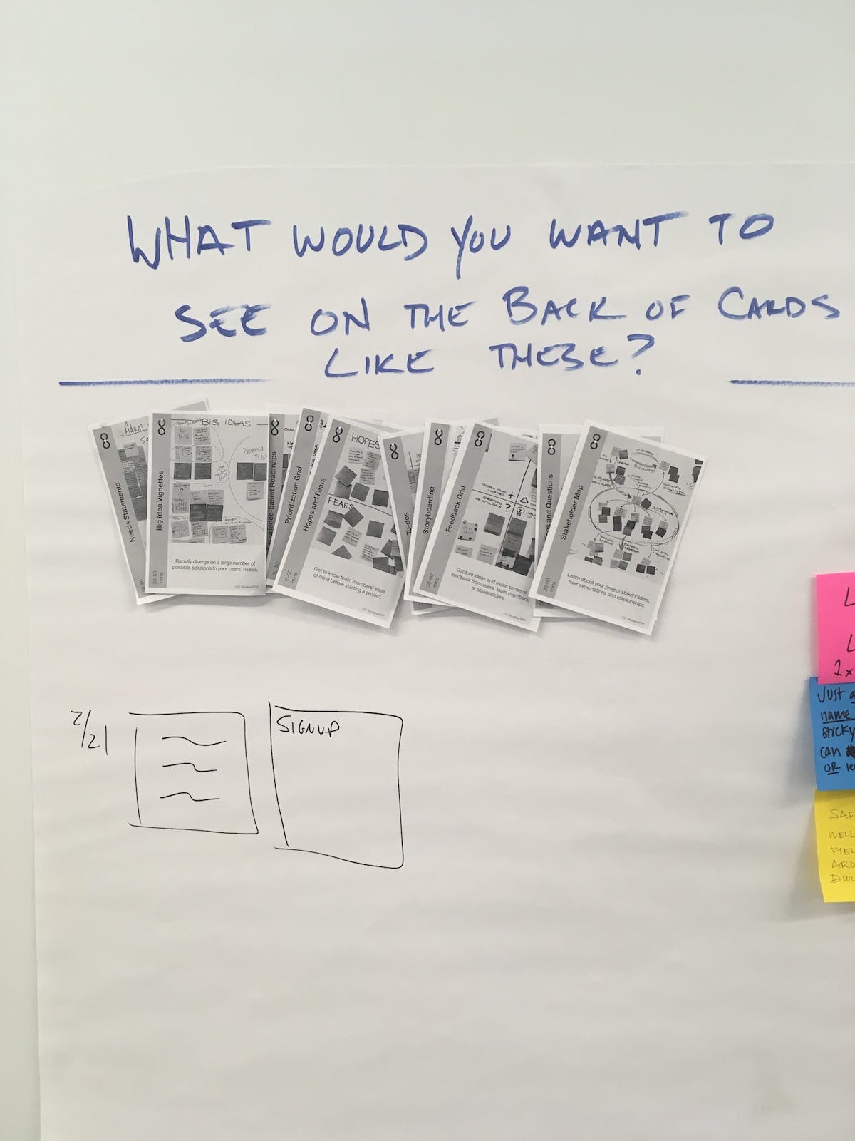Prototyping IBM Design Thinking Method Cards | by Eric Morrow