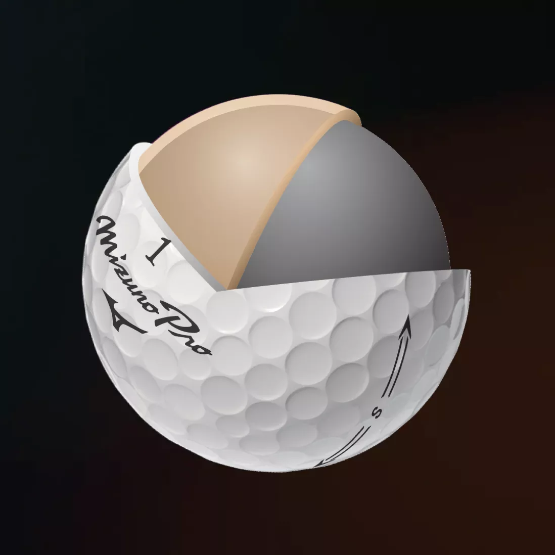 Mizuno Pro S & Mizuno Pro X Golf Balls