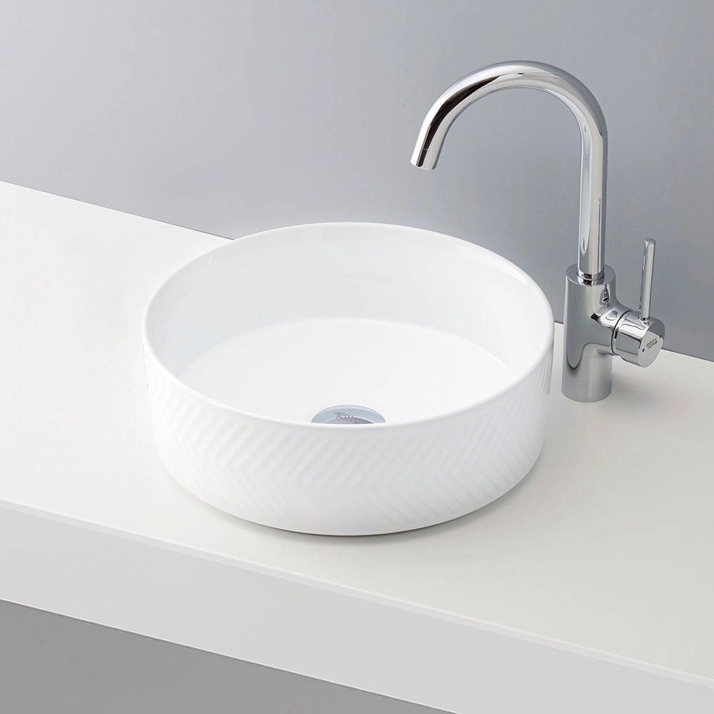 洗面ボウル ホワイト-19 B222｜おしゃれな洗面ボウル(洗面器)通販