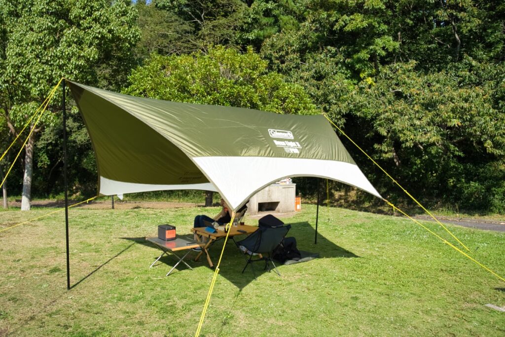 コールマンのヘキサライト2レビュー！コンパクトに持ち運びができる