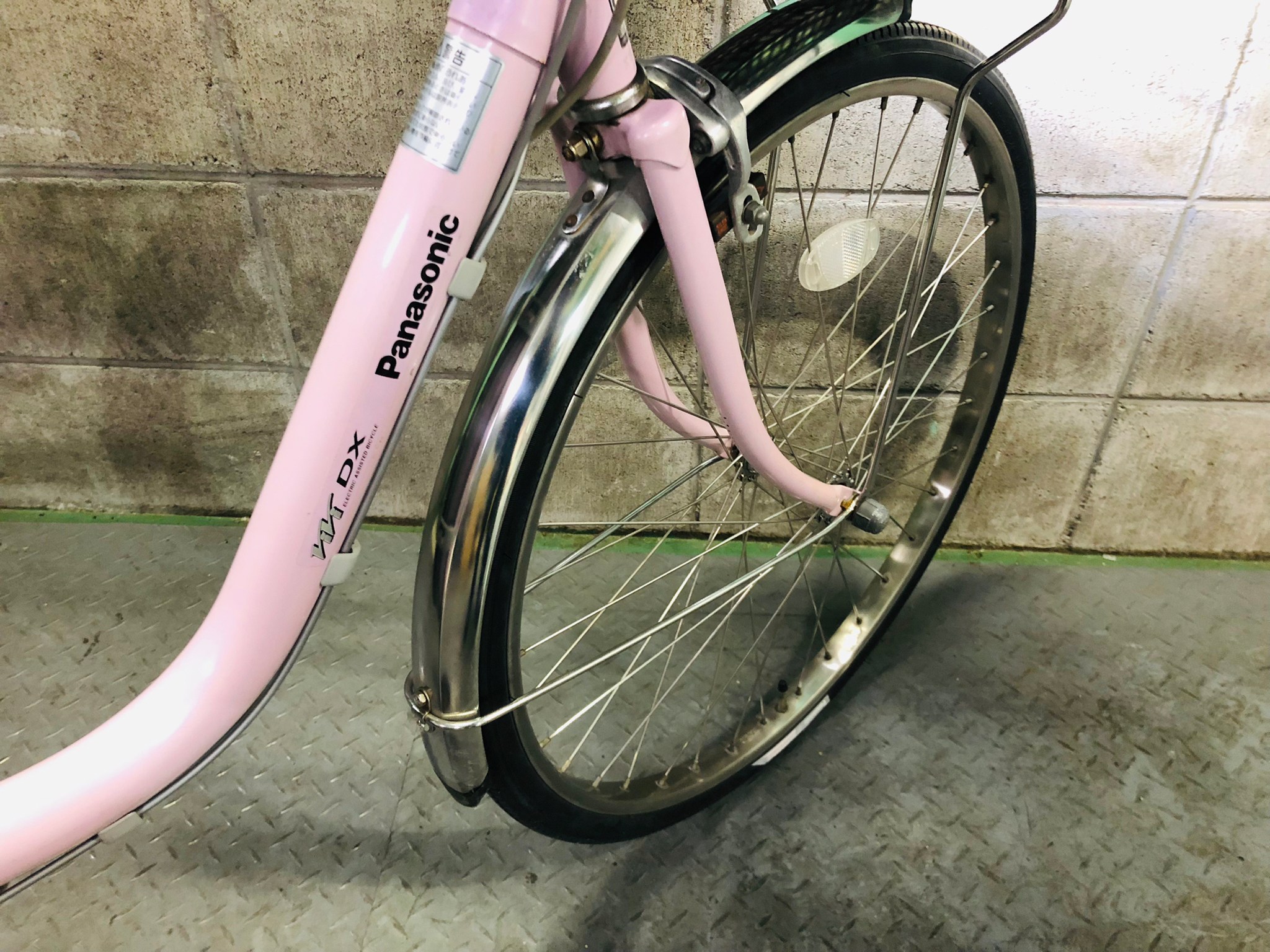電動自転車 パナソニック VIVI DX 24インチ 3.1Ah ピンク | 国産・中古