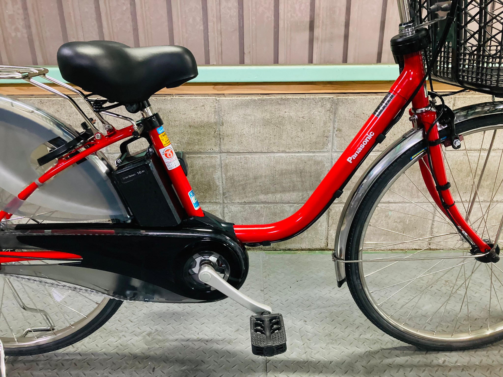 SOLD OUT】電動自転車 パナソニック VIVI DX 26インチ 大容量16Ah 赤