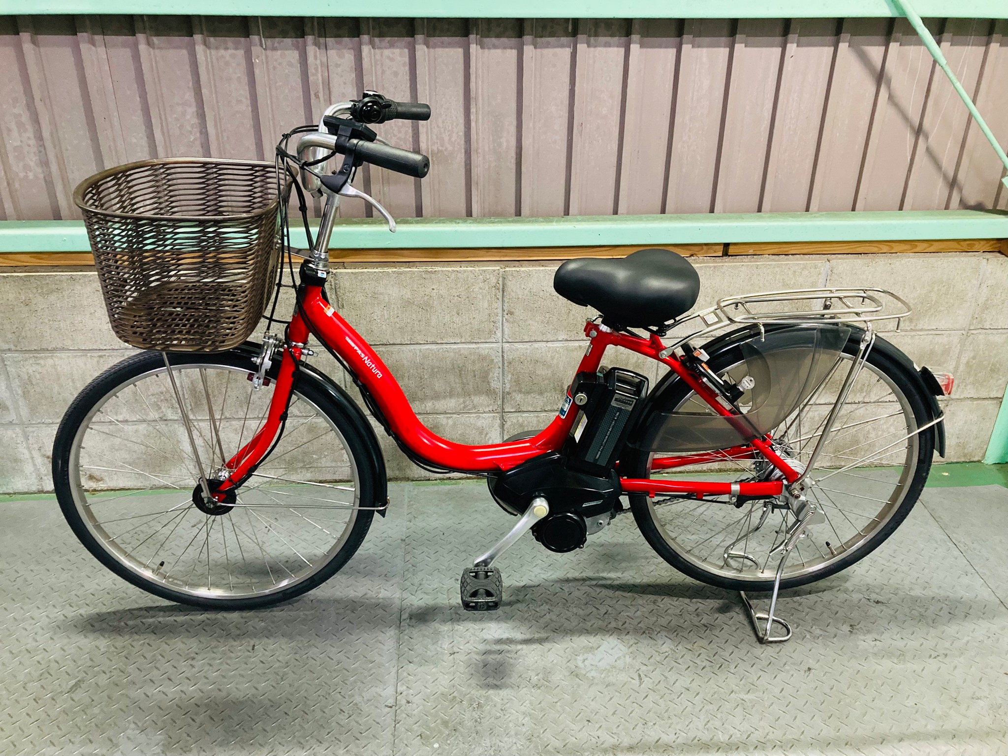 SOLD OUT】電動自転車 ヤマハ PAS Natura 24インチ 8.7Ah レッド