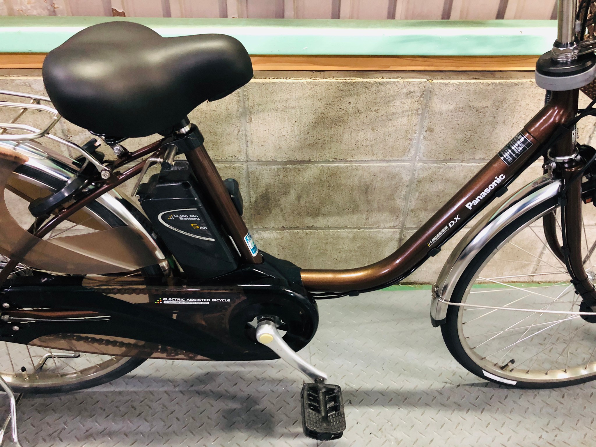 分解発送【47】電動Panasonic vivi Light U ブラウン 24 分解発送【47