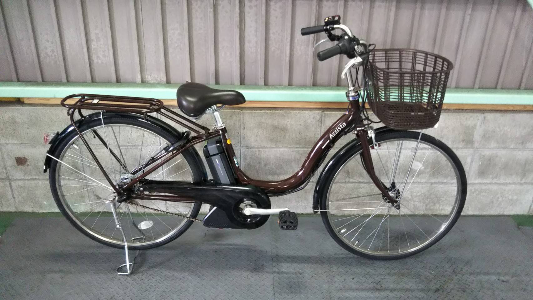 SOLD OUT】電動自転車 ブリヂストン アシスタ 26インチ 6Ah 茶 | 国産
