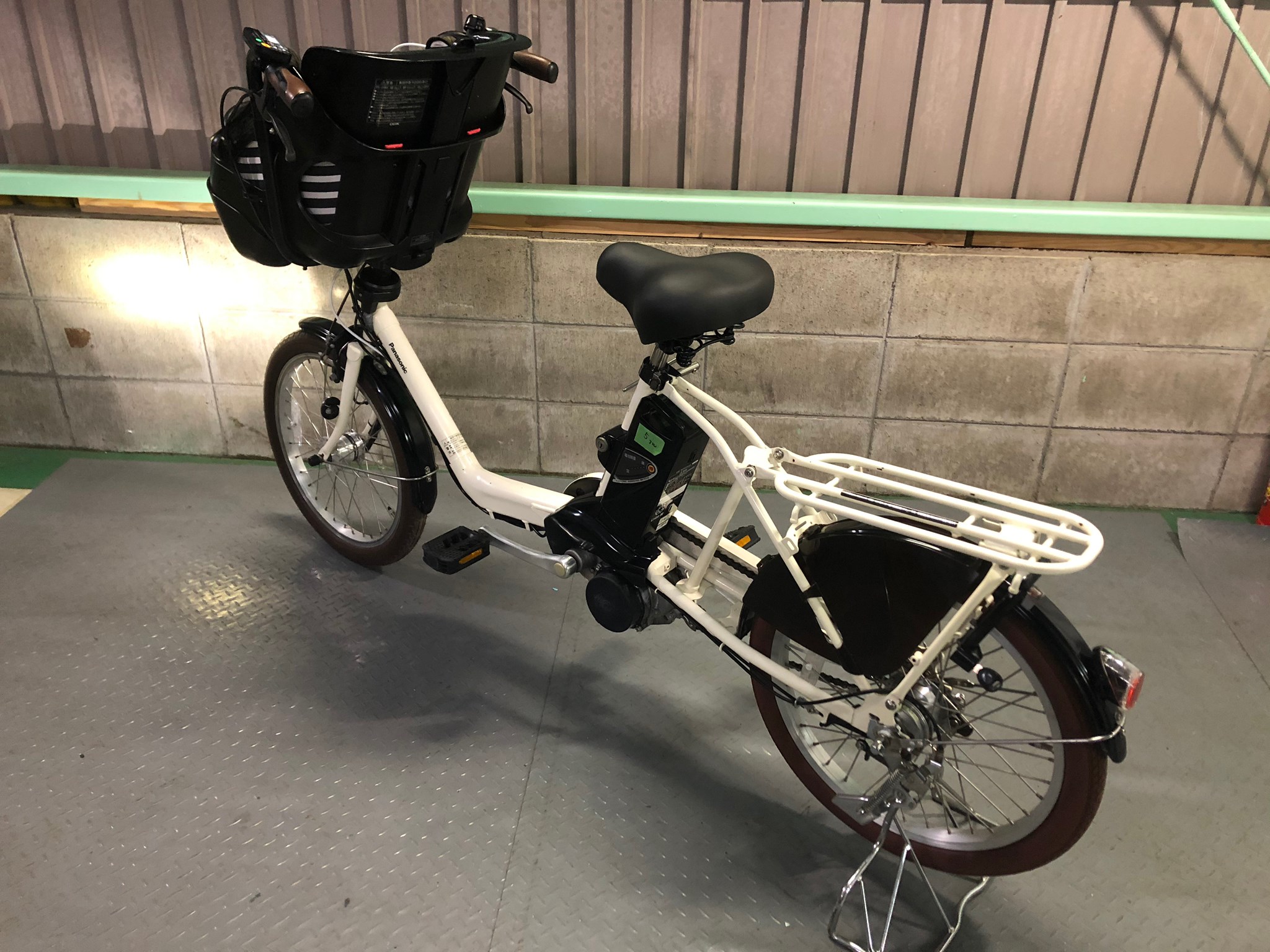 SOLD OUT】電動自転車 パナソニック ギュットミニ DX 白 大容量8.9Ah