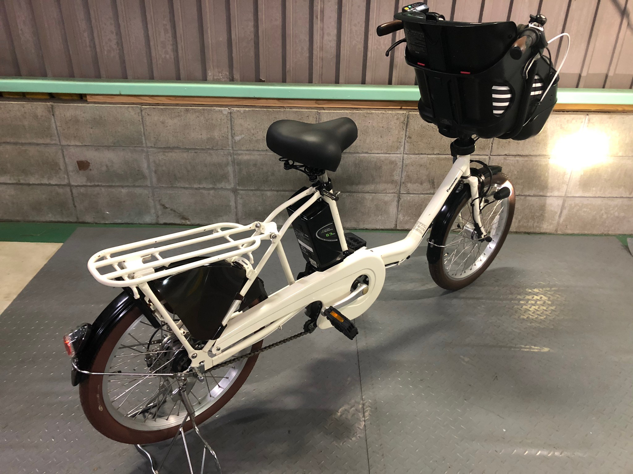 SOLD OUT】電動自転車 パナソニック ギュットミニ DX 白 大容量8.9Ah