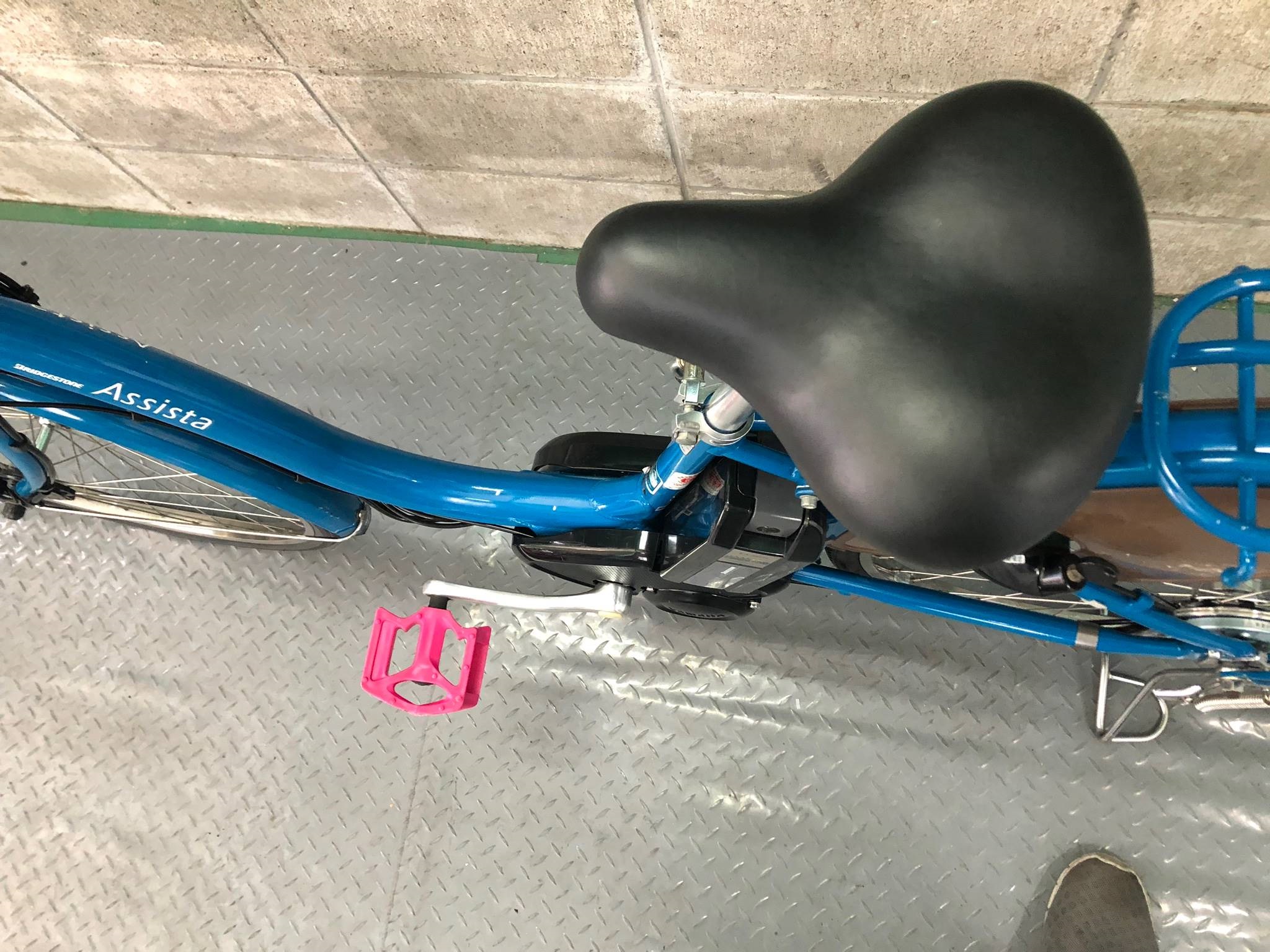 SOLD OUT】電動自転車 BRIDGESTONE アシスタ ブルー 子供乗せ適合