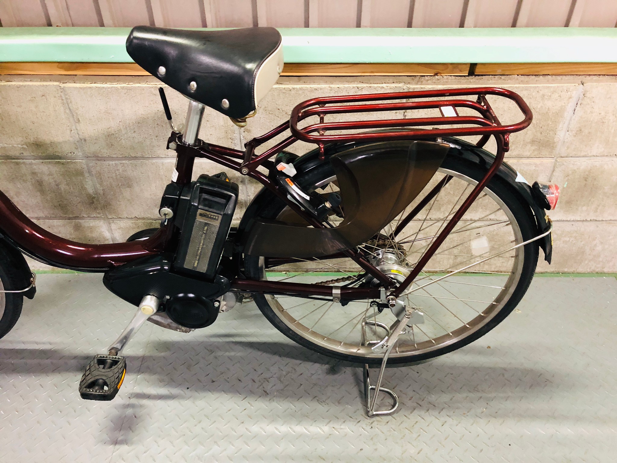 SOLD OUT】電動自転車 ヤマハ パスナチュラ 24インチ ブラウン 8.7Ah