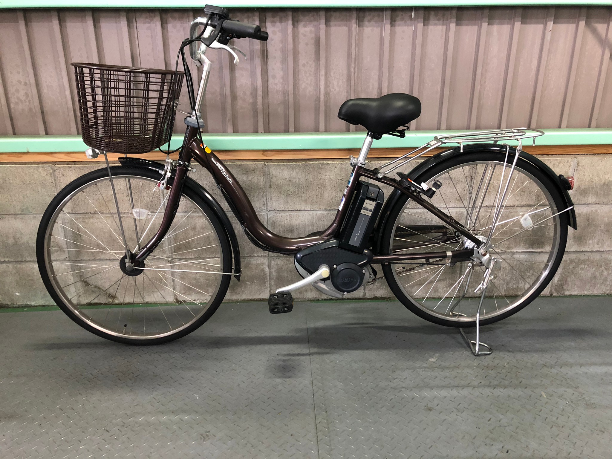SOLD OUT】電動自転車 ヤマハ PAS Natura 26インチ 6Ah ブラウン