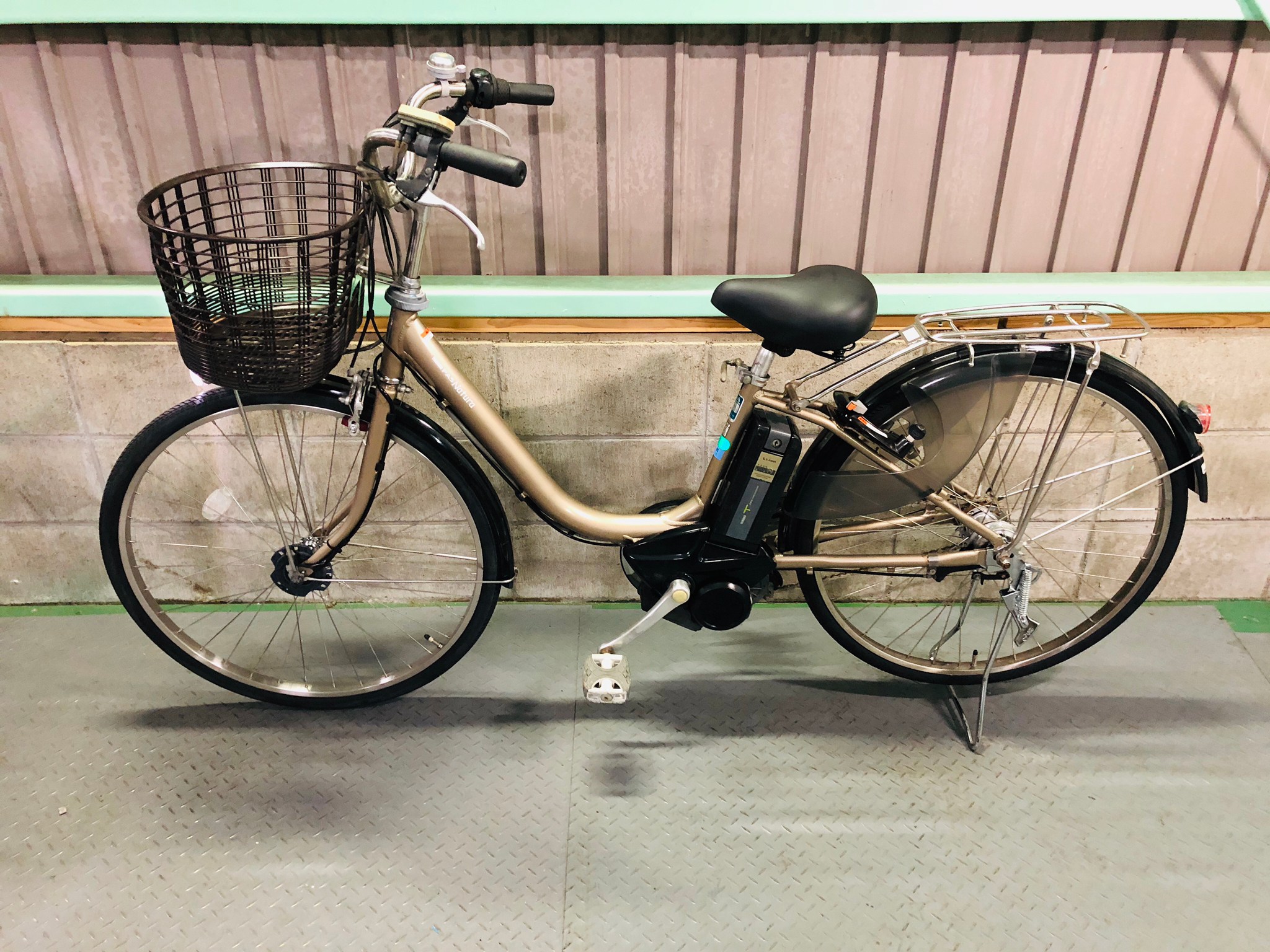 SOLD OUT】電動自転車 ヤマハ PAS Natura 4Ah ゴールド ライトタイプ