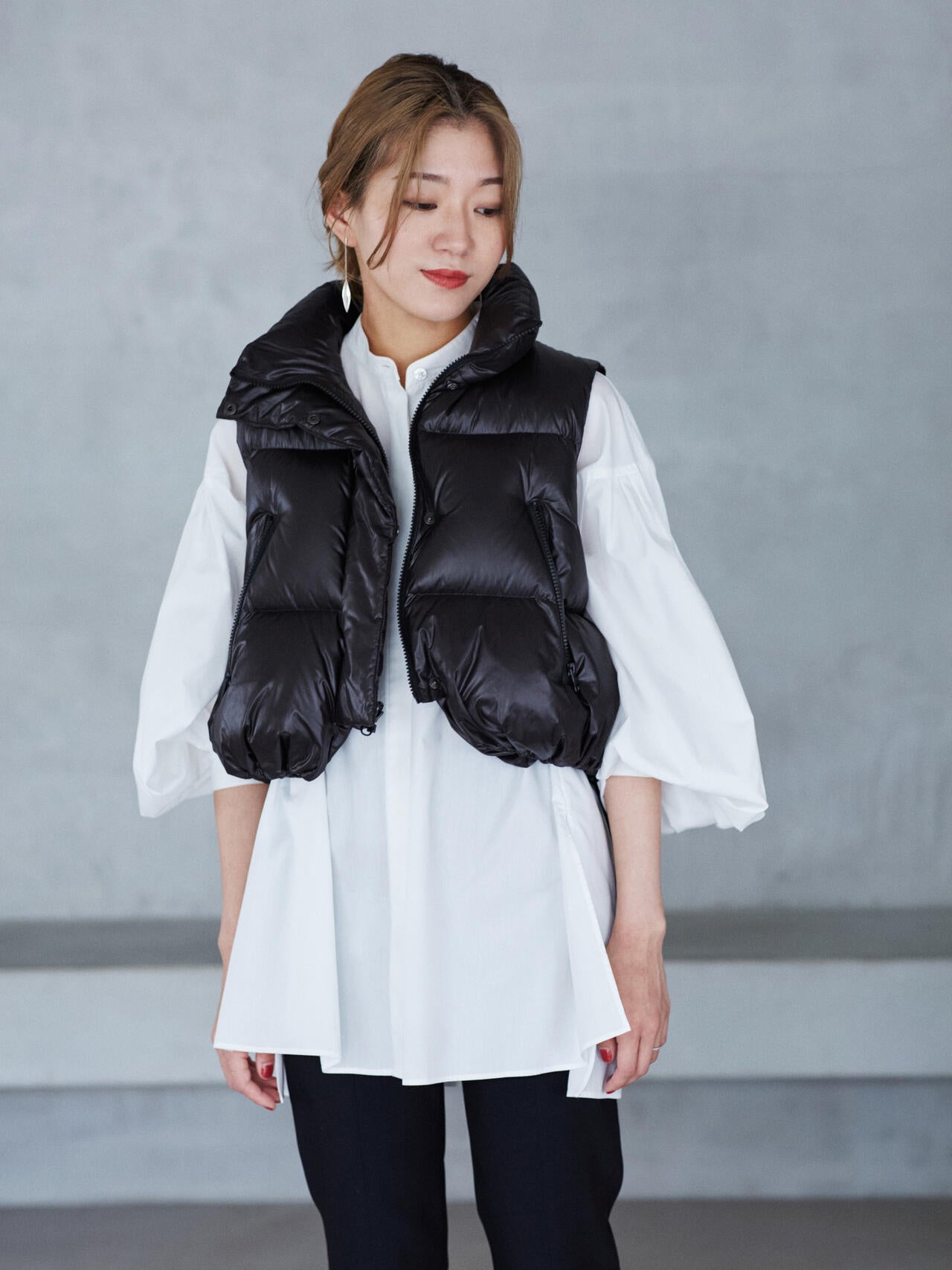 リバーシブルボリュームダウンベスト | LE PHIL（ル フィル） ｜【公式