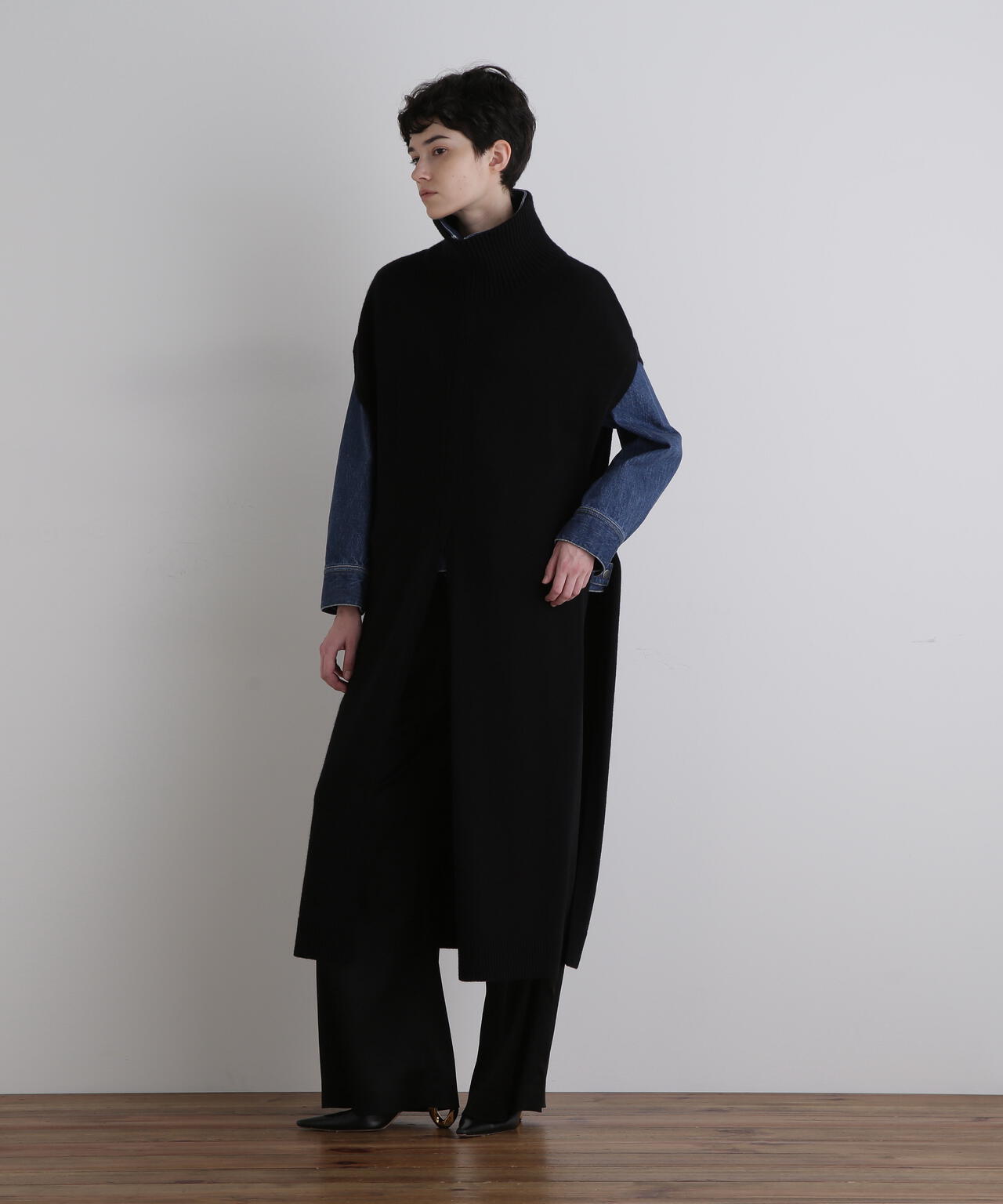 ウールミドルゲージロングジレ | LE PHIL（ル フィル） ｜【公式】通販