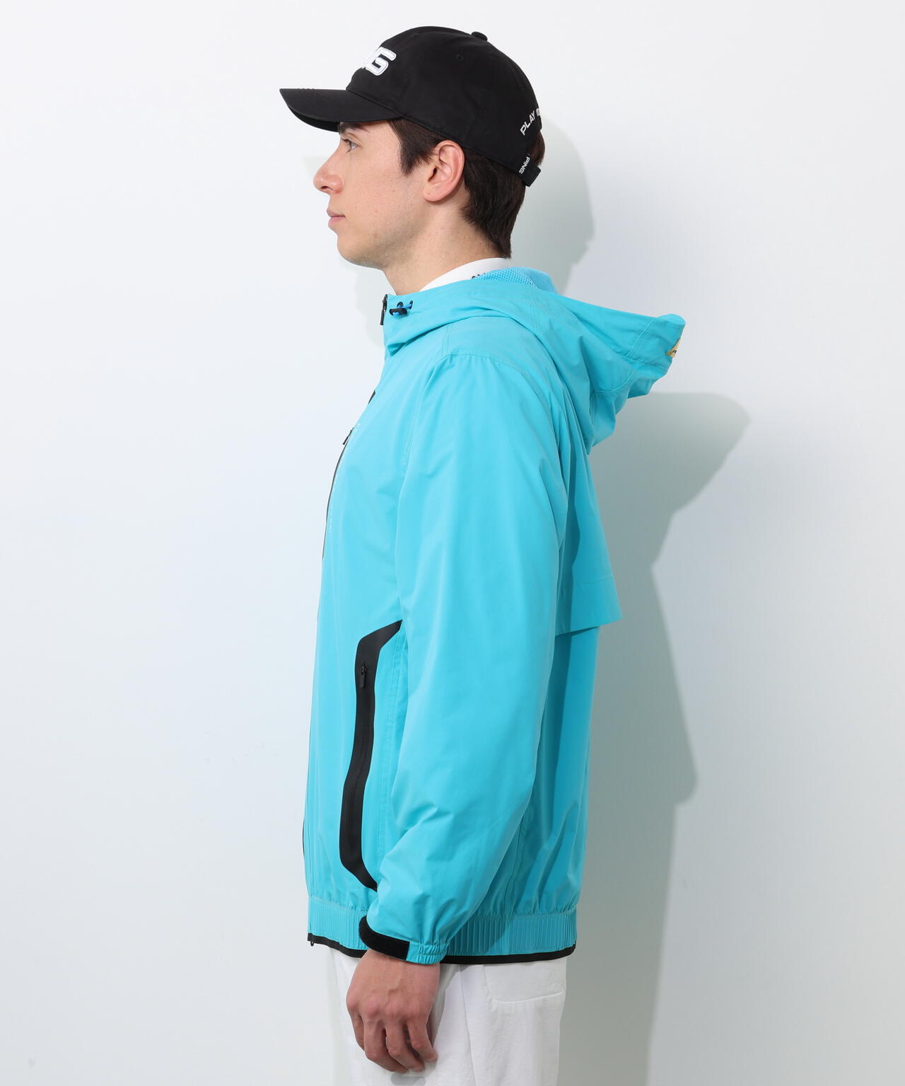 PING APPAREL】撥水フルジップフーディーブルゾン ＜GOLD＞ (MENS