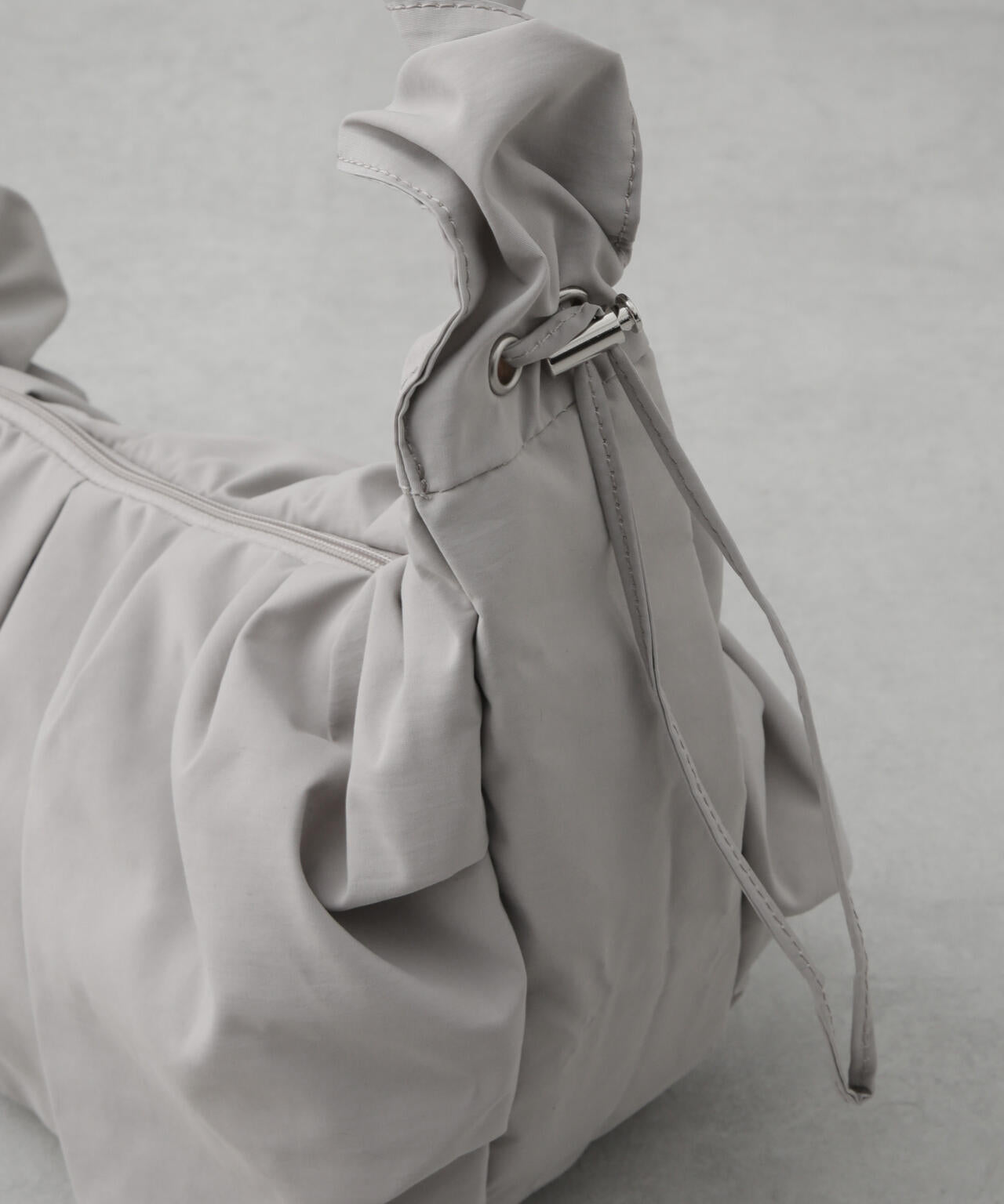 ギャザーハンドルショルダーバッグ | NANO universe（ナノ・ユニバース