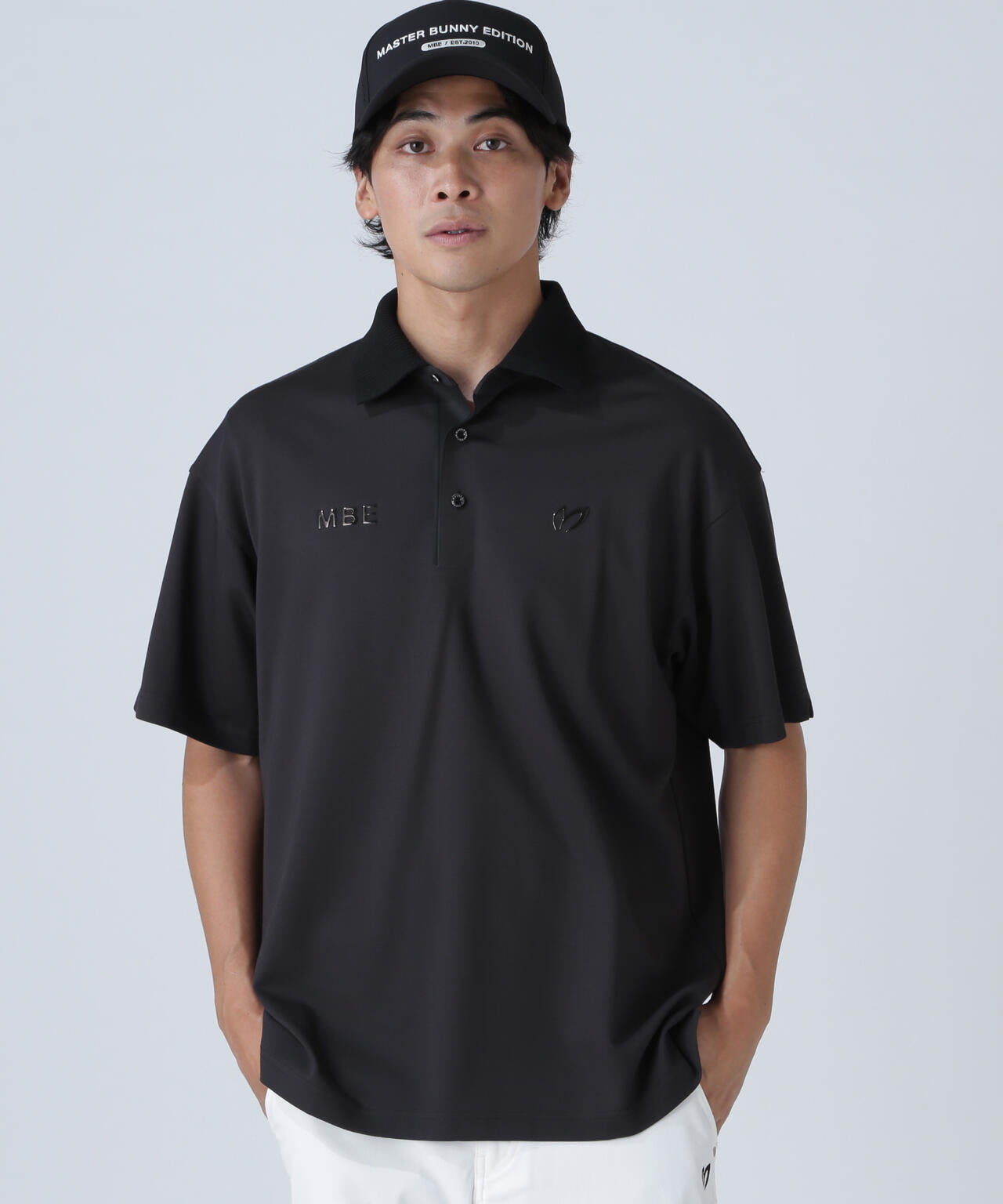 Ry/Nyスムース半袖ポロシャツ | MASTER BUNNY EDITION（マスターバニー