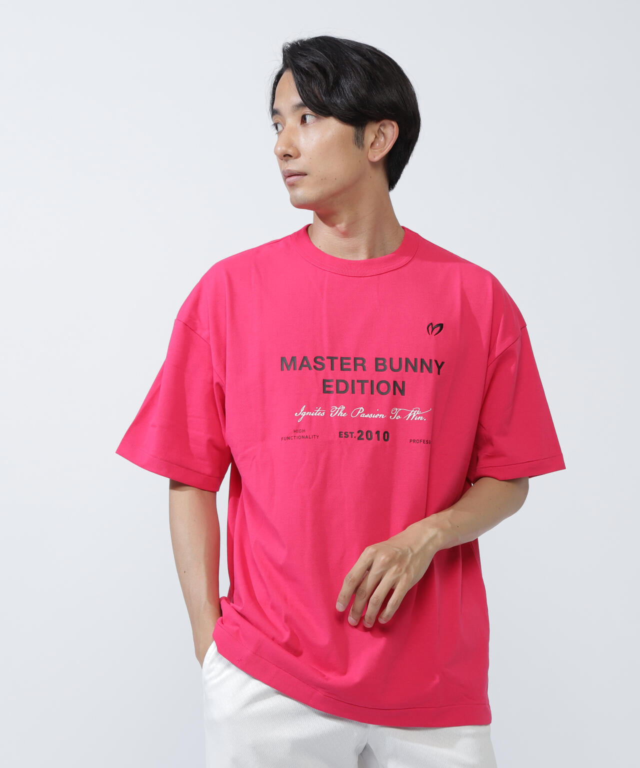 E.EARH ストレッチジャージ半袖Tシャツ | MASTER BUNNY EDITION