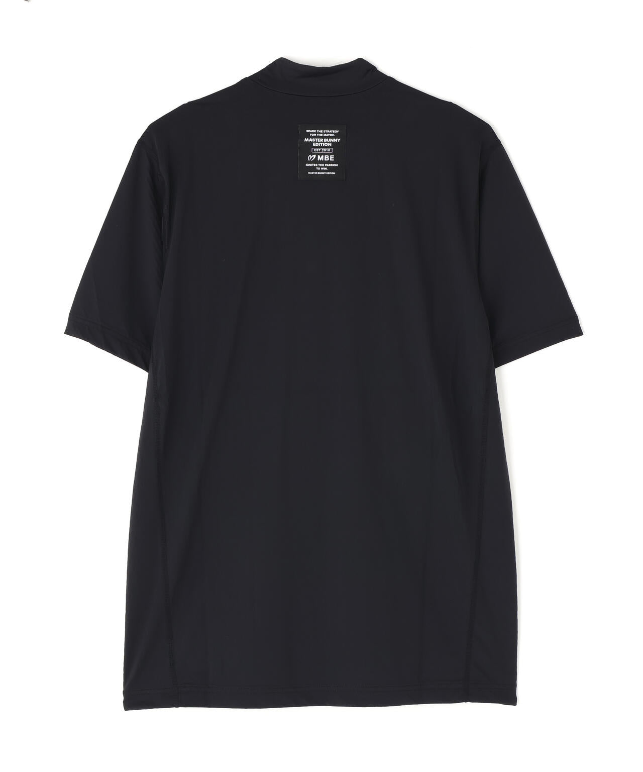 クロスミントサークルジャガード半袖ハイネックカットソー | MASTER