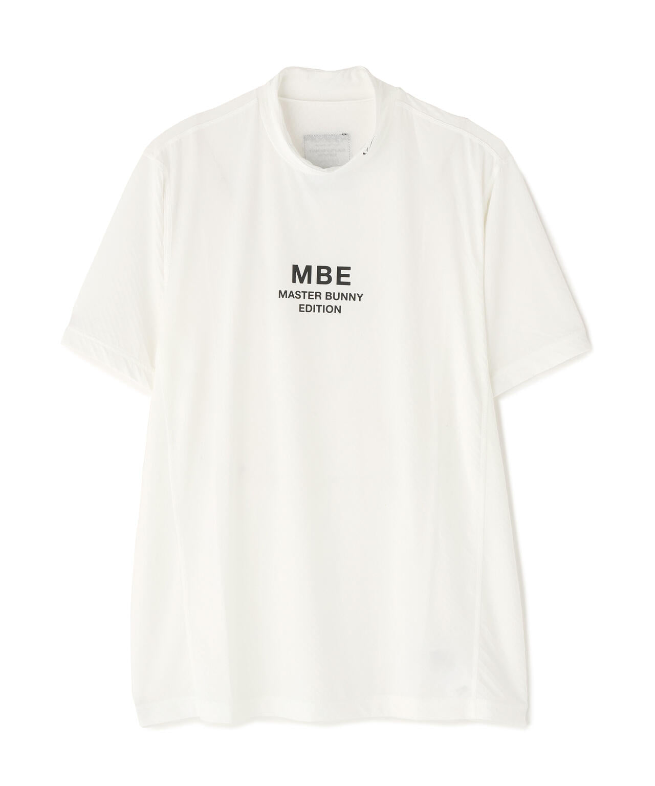 クロスミントサークルジャガード半袖ハイネックカットソー | MASTER