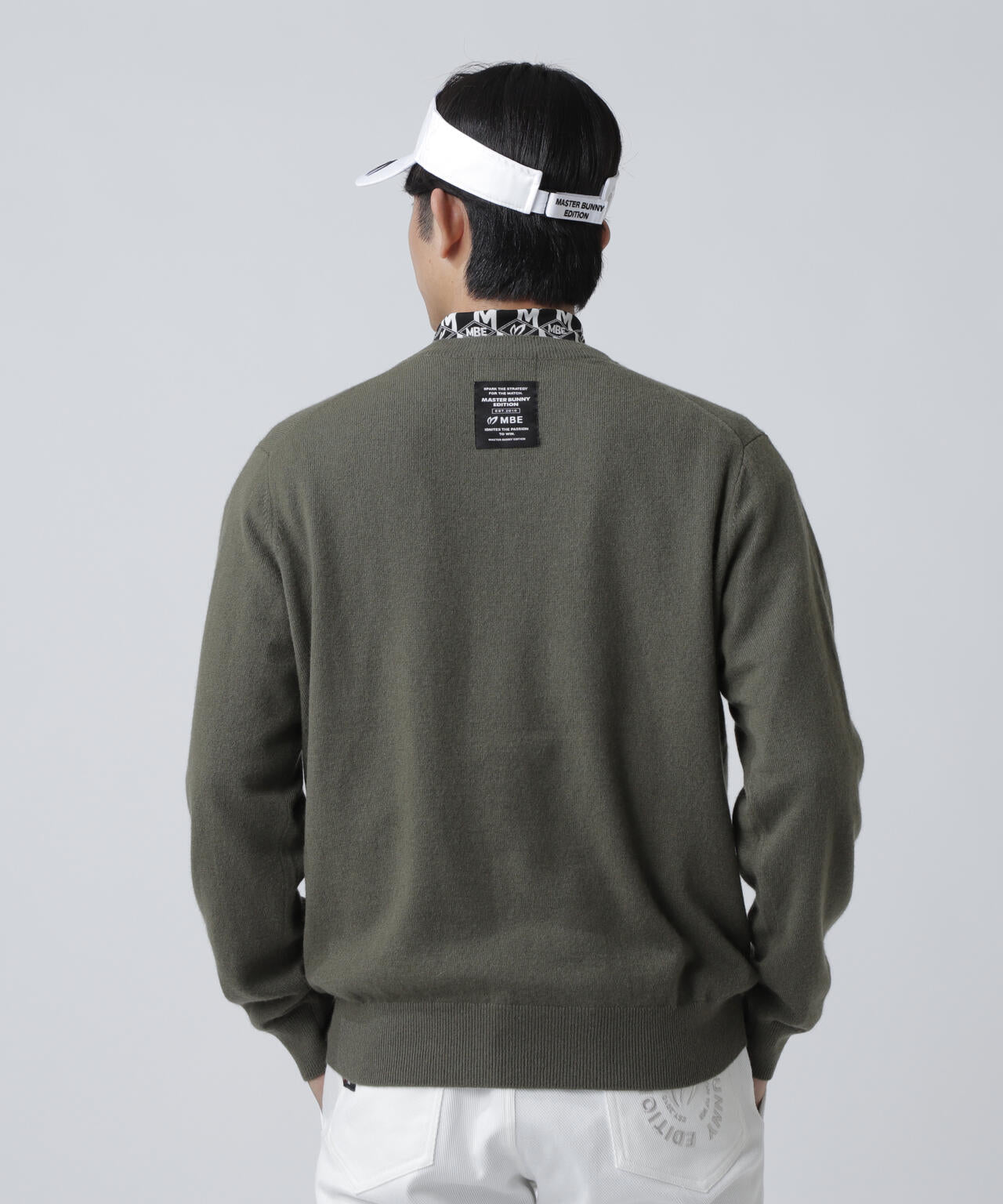 上田桃子プロコラボカラーあり】カシミヤクルーネックニットプル