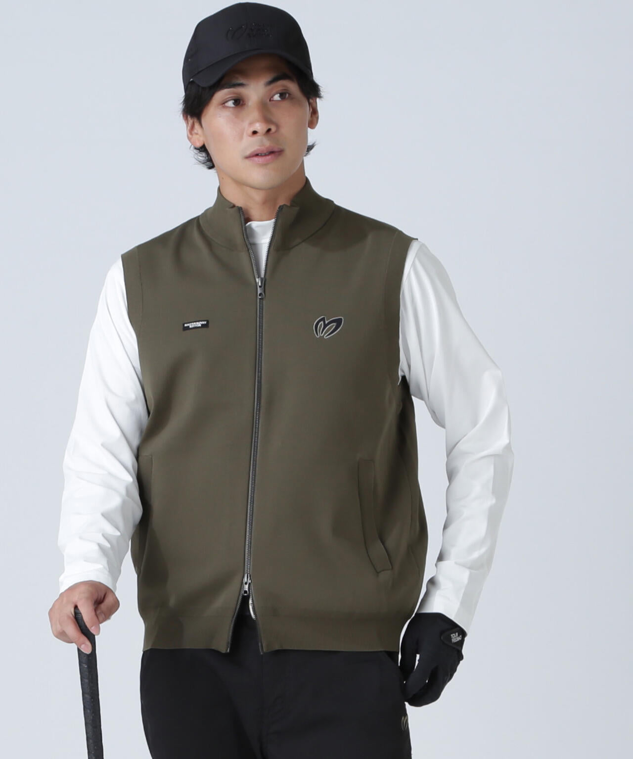 フルジップアップニットベスト | MASTER BUNNY EDITION（マスター