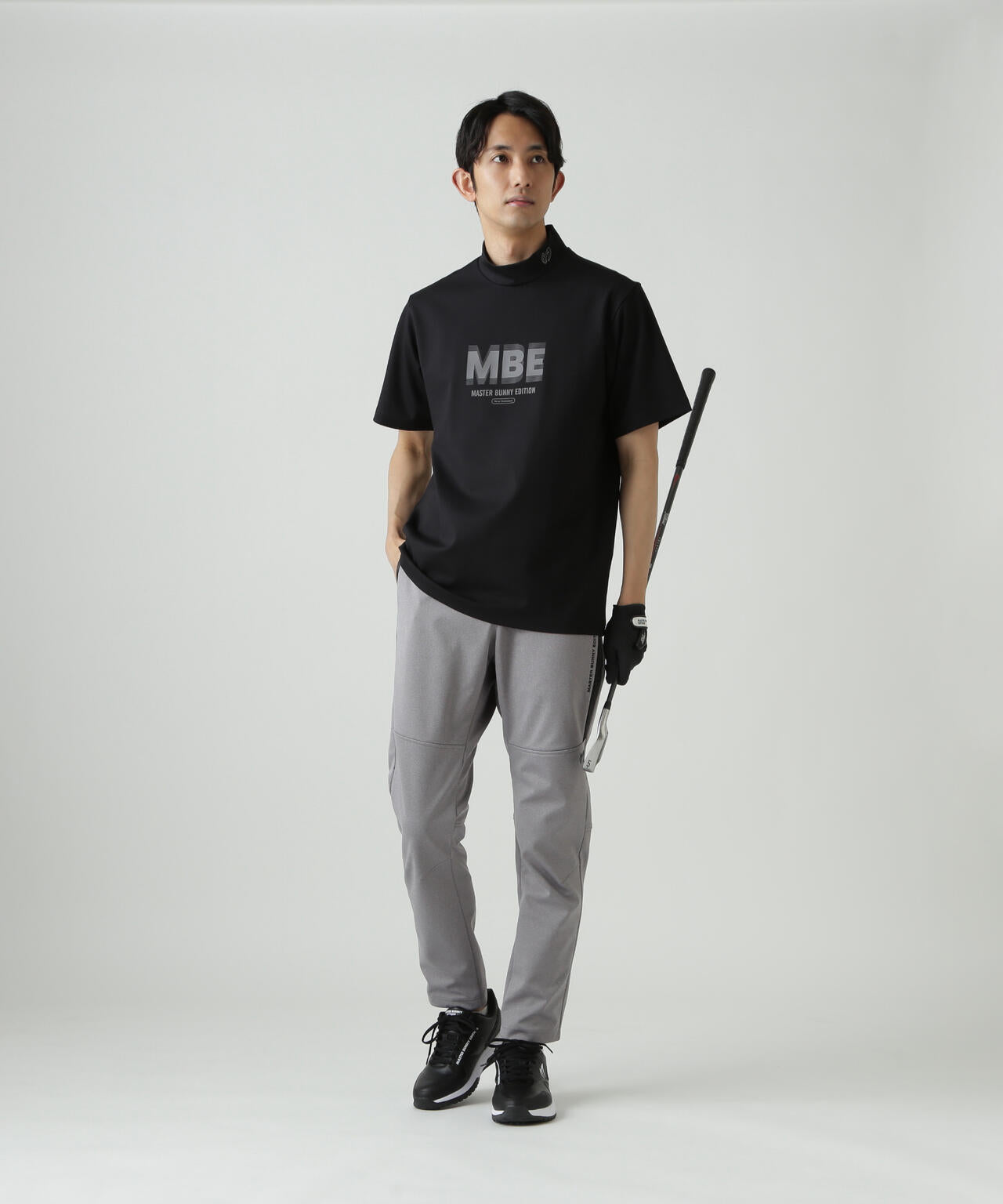 マスターバニーエディション ボンディング ロングパンツXL ブラック