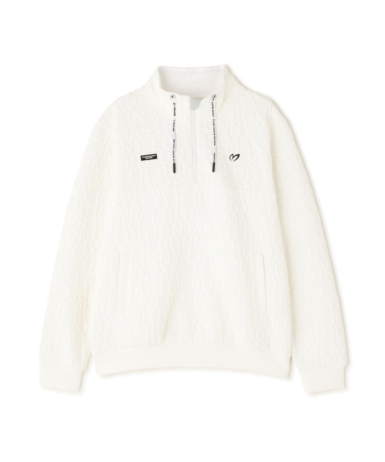 ロゴキルトジャガードハーフジップアップ | MASTER BUNNY EDITION