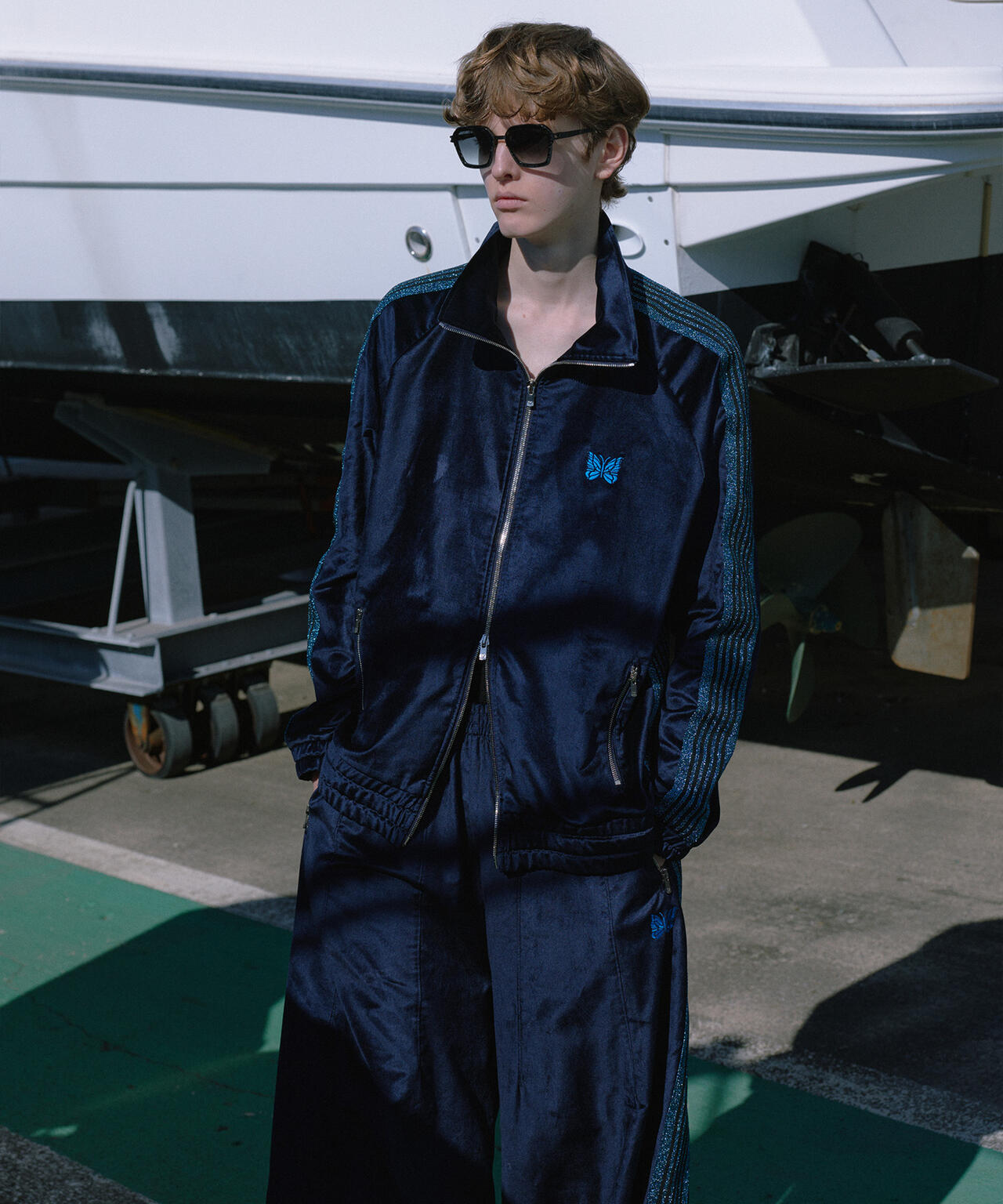 NEEDLES/ニードルズ/【LHP EXCLUSIVE】TRACK JACKET - C/PE VELOUR