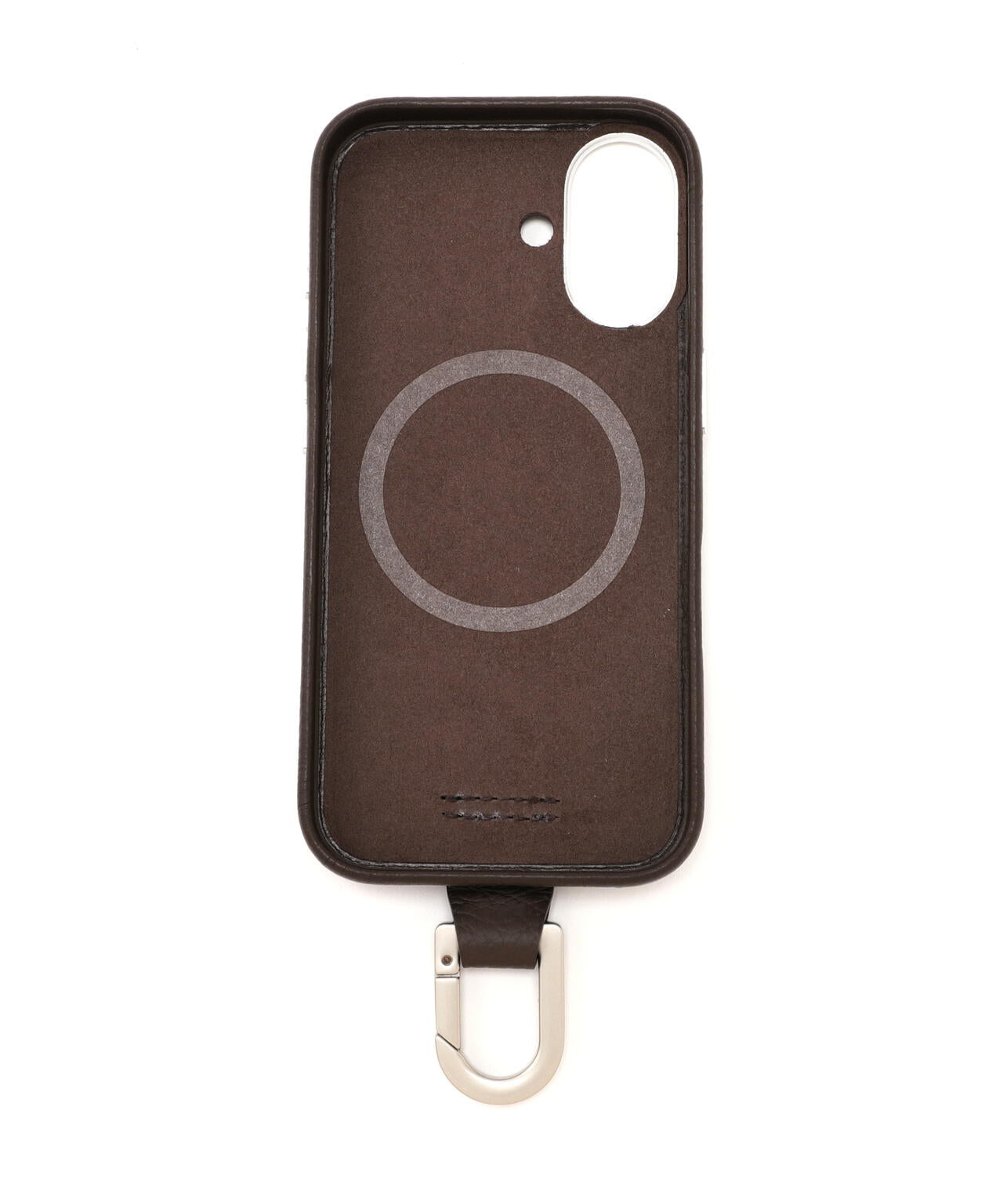 objcts.io/オブジェクツアイオー/カラビナ付きiPhoneケース【iPhone16