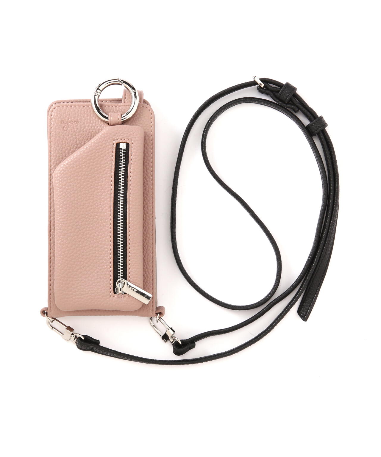 ajew/エジュー/【ひも付き マルチ対応 Mサイズ】zipphone case