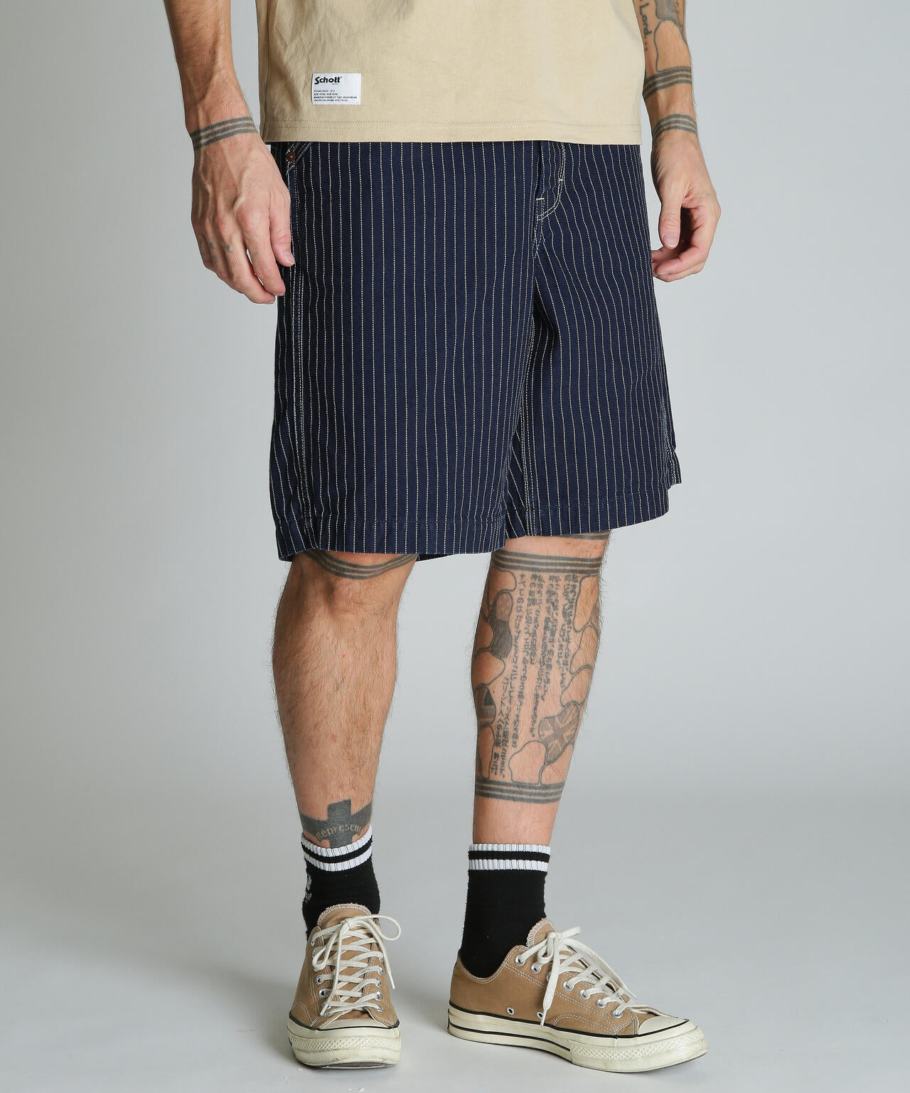 OLD HICKORY DENIM SHORTS/オールドヒッコリー デニムショーツ
