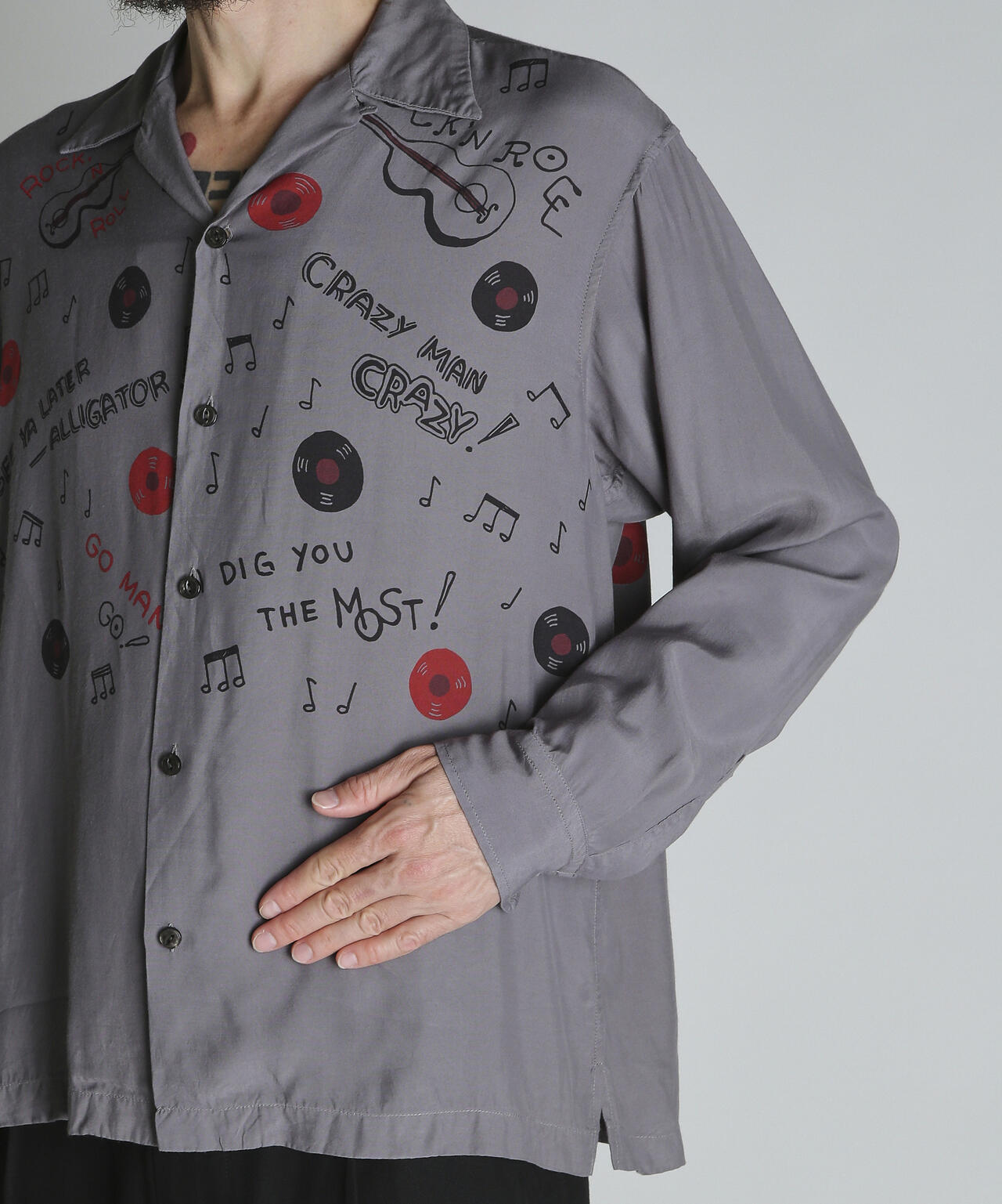 ROCK'N ROLL RAYON SHIRT/ロックンロール レーヨンシャツ | Schott