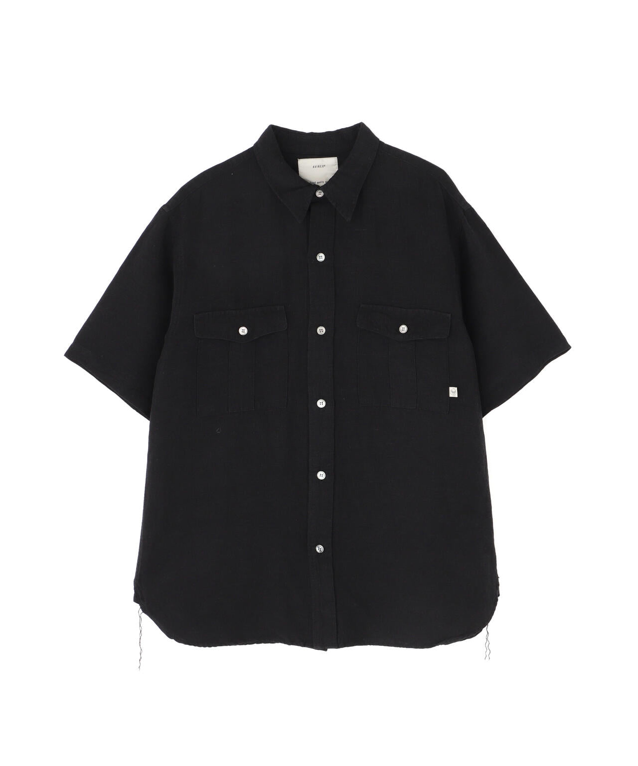 TFQP by HANDROOM》UTILITY SHORTSLEEVE SHIRT FLAT BLACK / 半袖