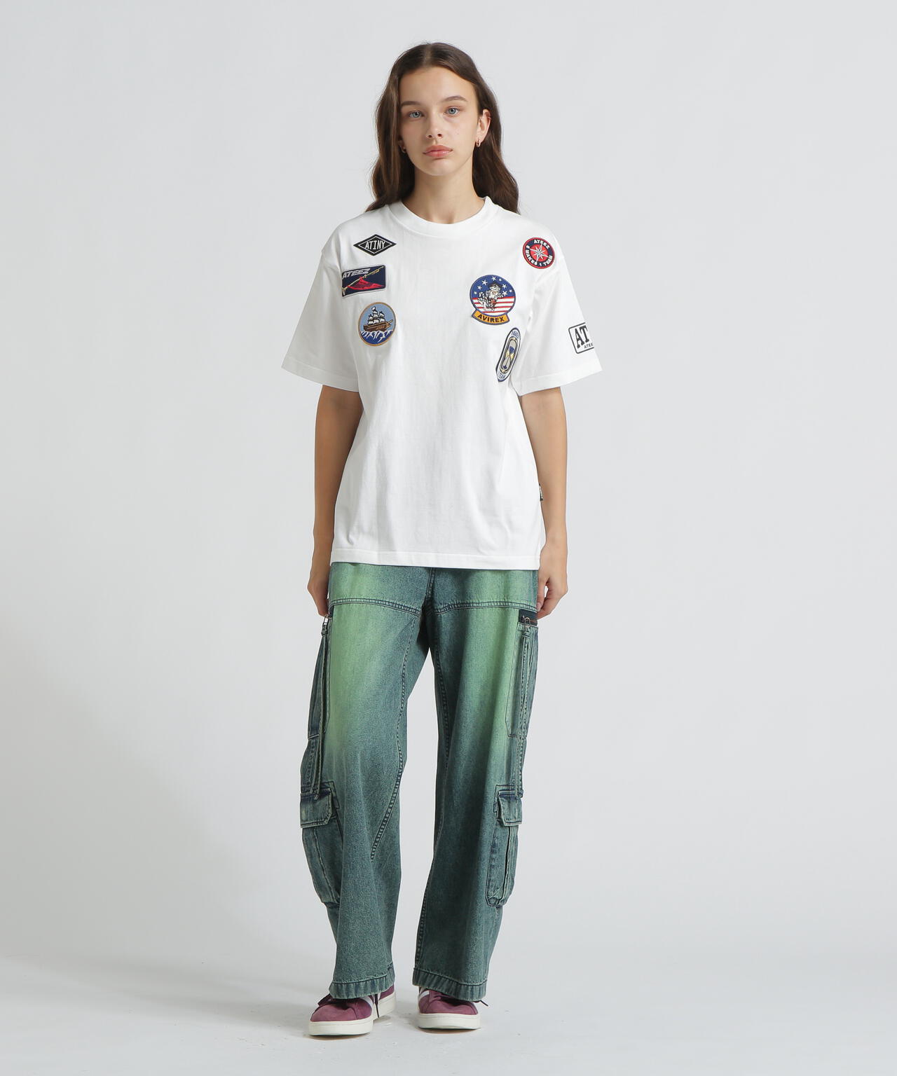 AVIREX × ATEEZ / WAPPEN T-SHIRT ”ATINY” | AVIREX（アヴィレックス