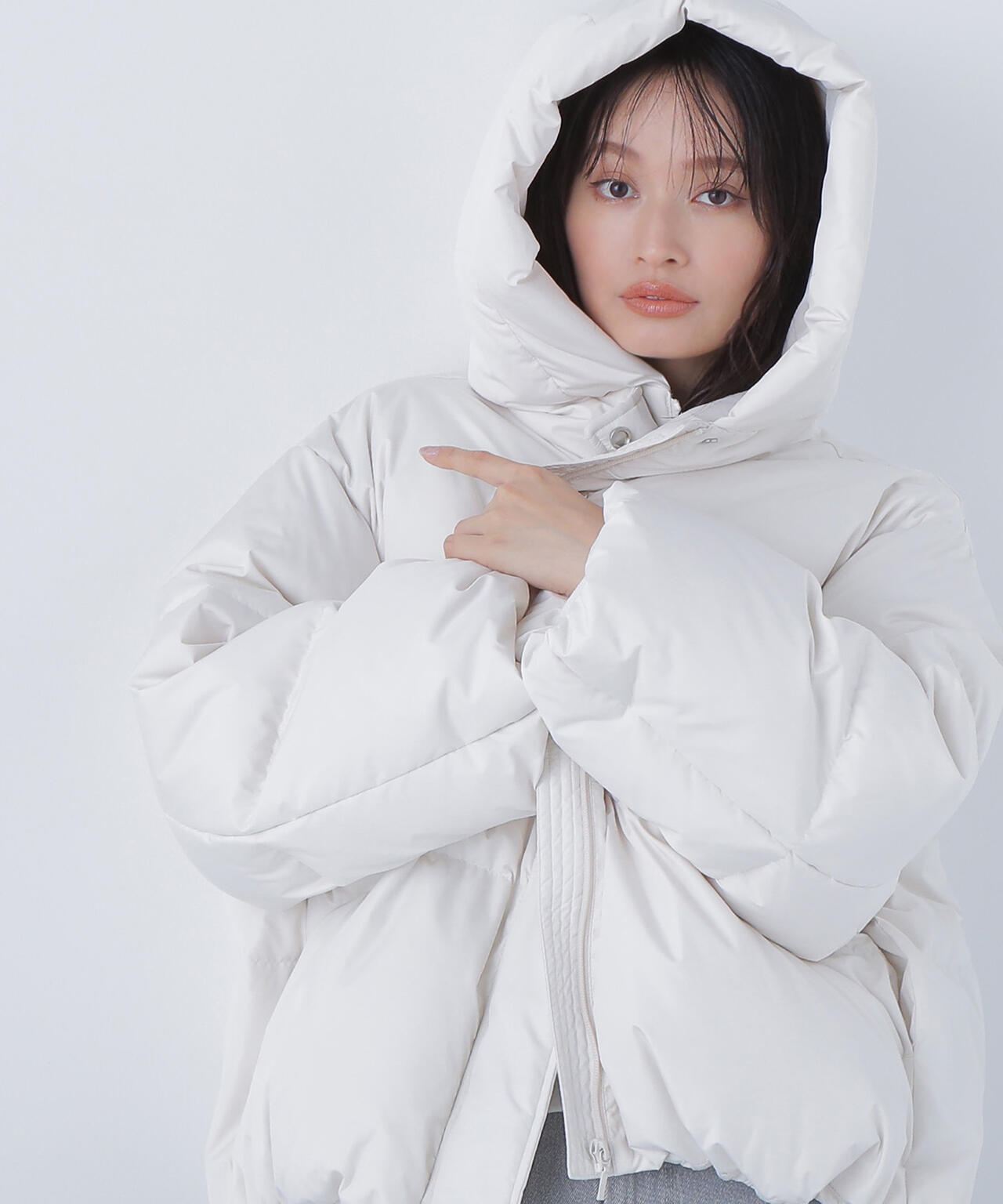 ショートフードダウン | NATURAL BEAUTY BASIC（ナチュラル