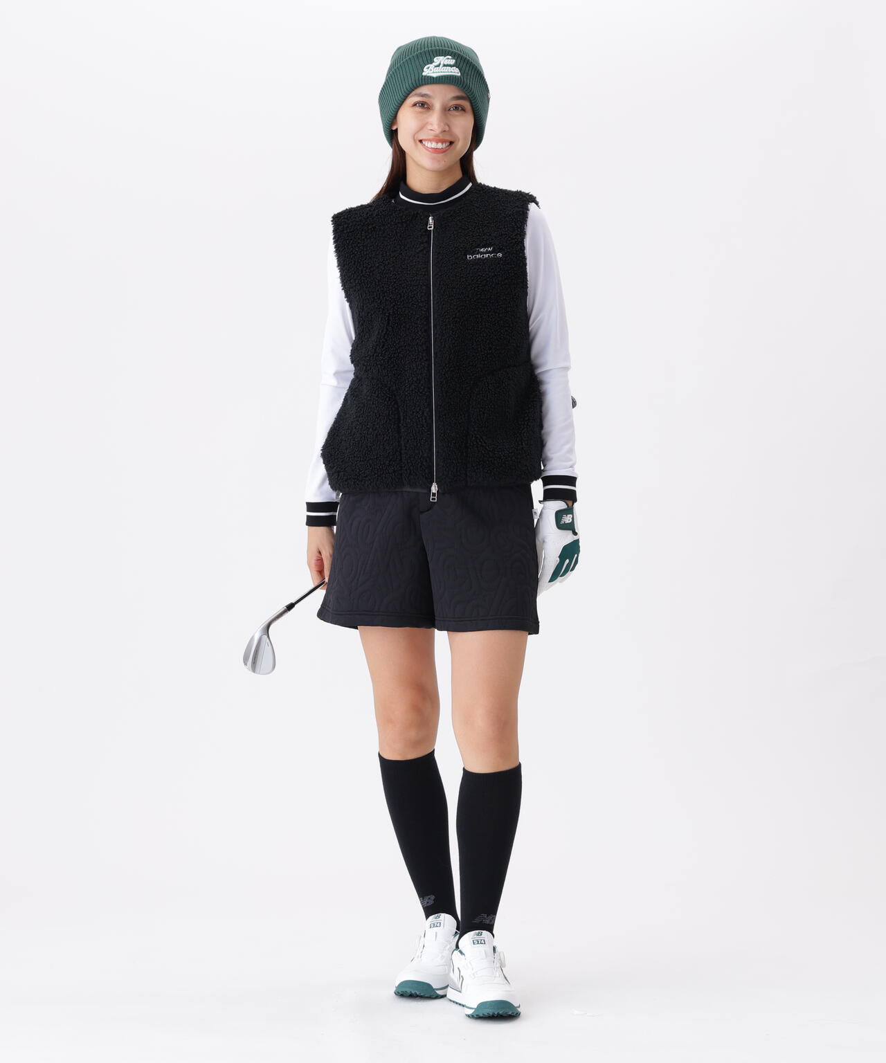 フルジップ ボア ベスト (WOMENS) | new balance golf（ニューバランス