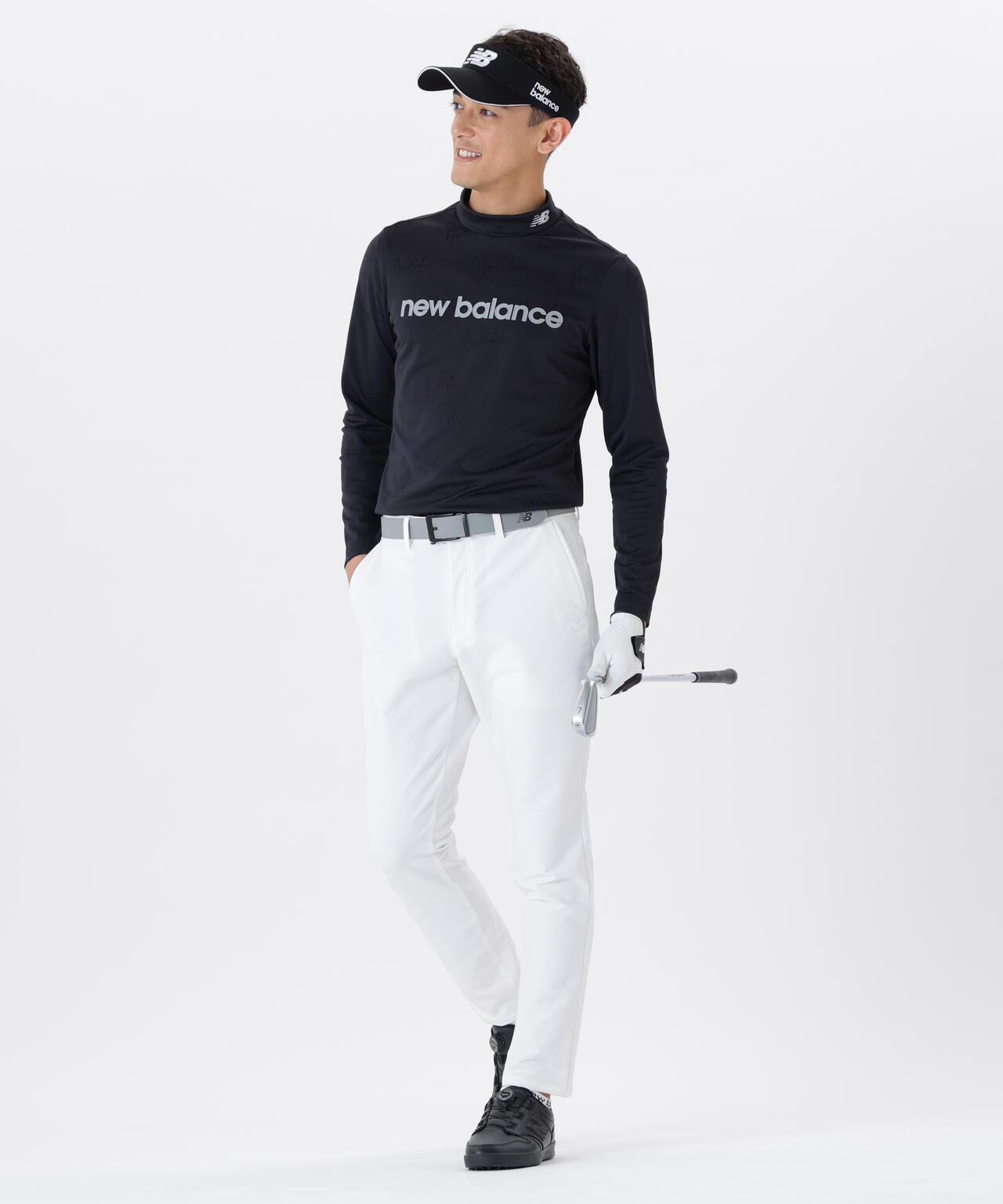 UV ストレッチ 長袖 モックネック プルオーバー (MENS) | new balance