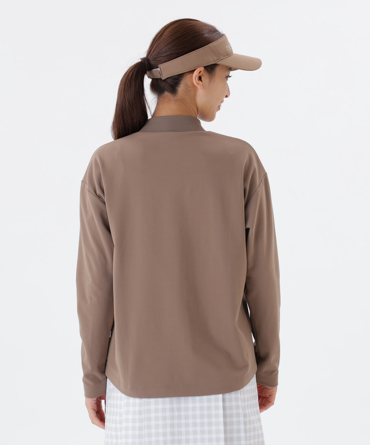 長袖 モックネック プルオーバー (WOMENS) | new balance golf