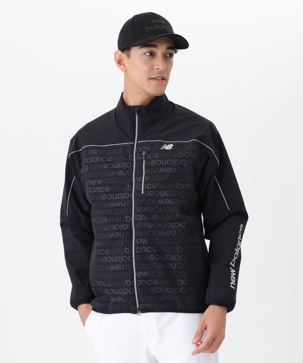 保温 防風 撥水 フルジップ ブルゾン (MENS) | new balance golf