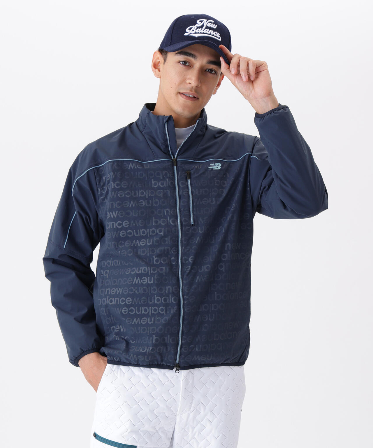 保温 防風 撥水 フルジップ ブルゾン (MENS) | new balance golf