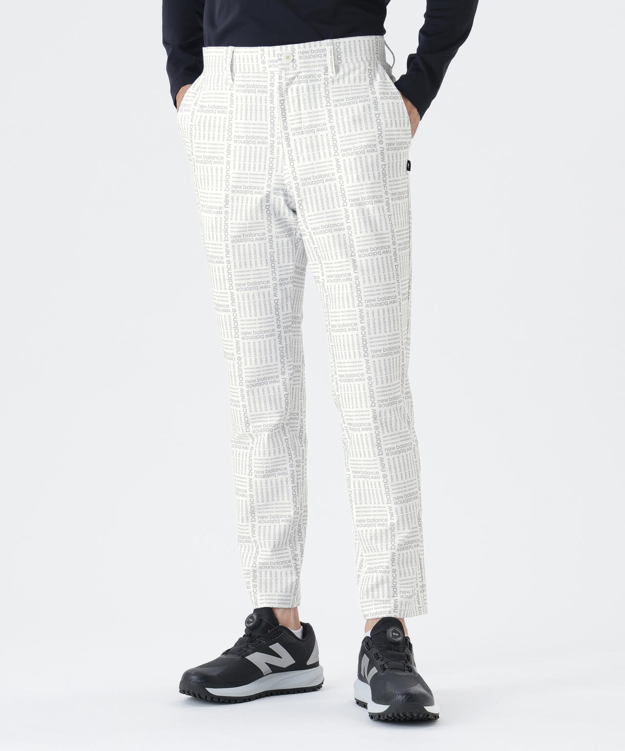 ロゴグレンチェック柄 4WAYストレッチ ロングパンツ (MENS) | new