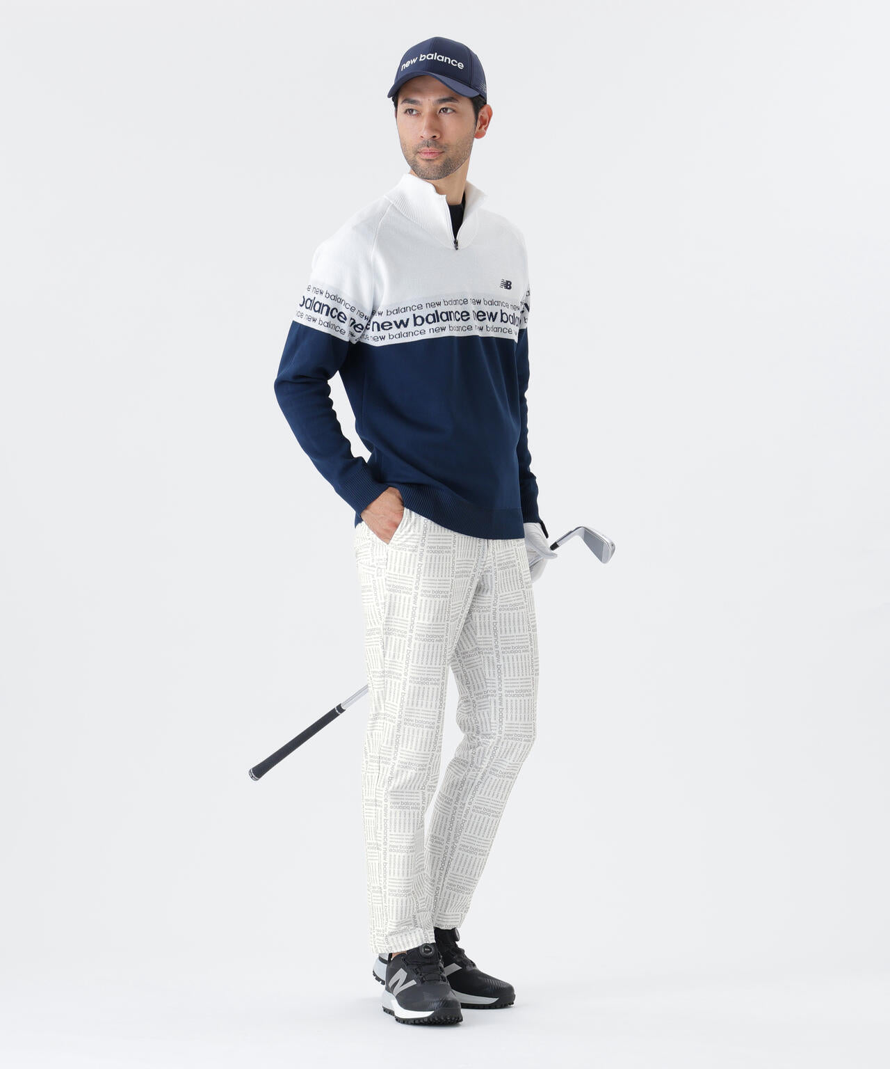 ロゴグレンチェック柄 4WAYストレッチ ロングパンツ (MENS) | new