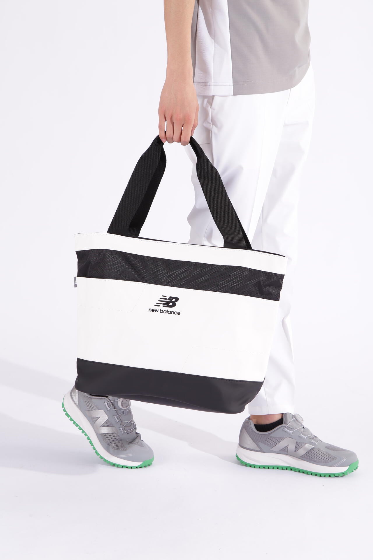 シューズ収納ポケット付き トートバッグ (UNISEX) | new balance golf