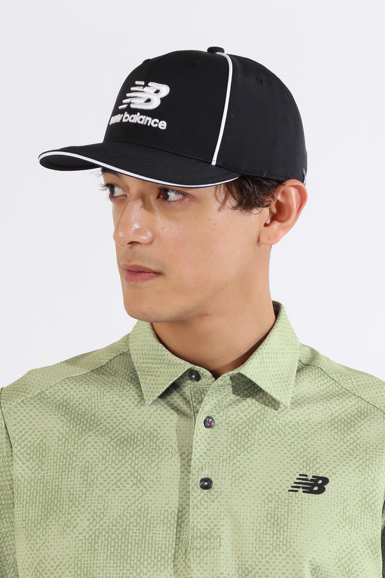 マグネット式マーカー付き セミカーブドブリムキャップ (MENS) | new