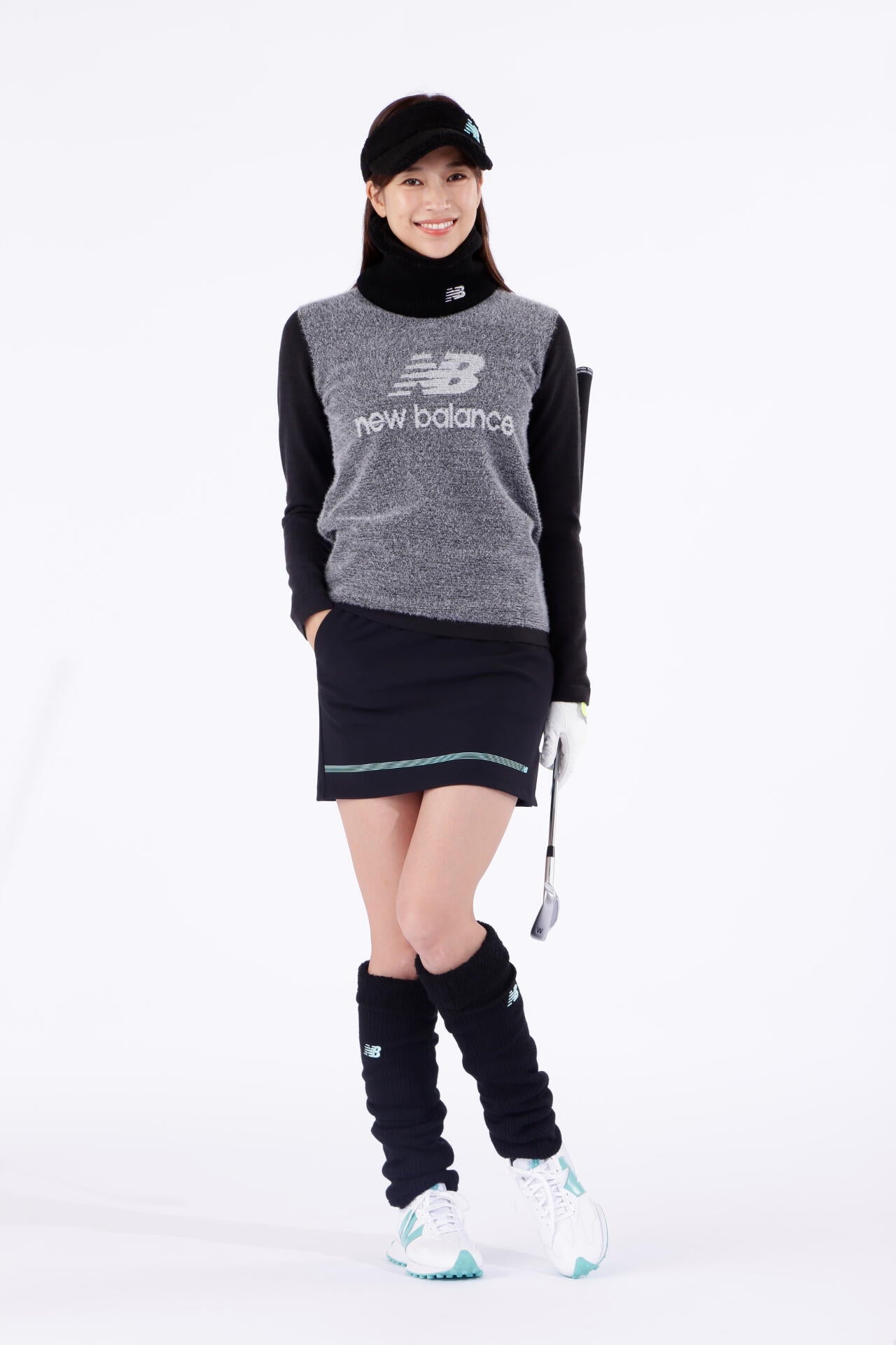 トリコット×フリース 保温性 スカート (WOMENS WORLD) | new balance