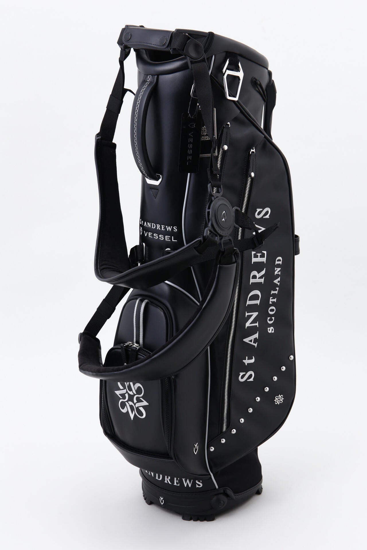 VESSEL×St ANDREWS】7.5型VLS Luxスタンド式キャディバッグ (46インチ