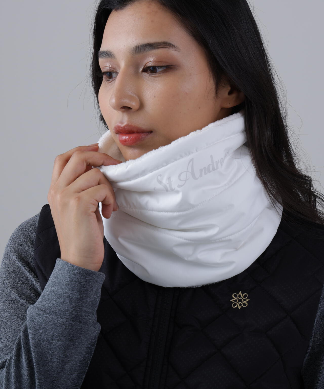 ポリエステルタフタネックウォーマー (UNISEX) | St ANDREWS（セント