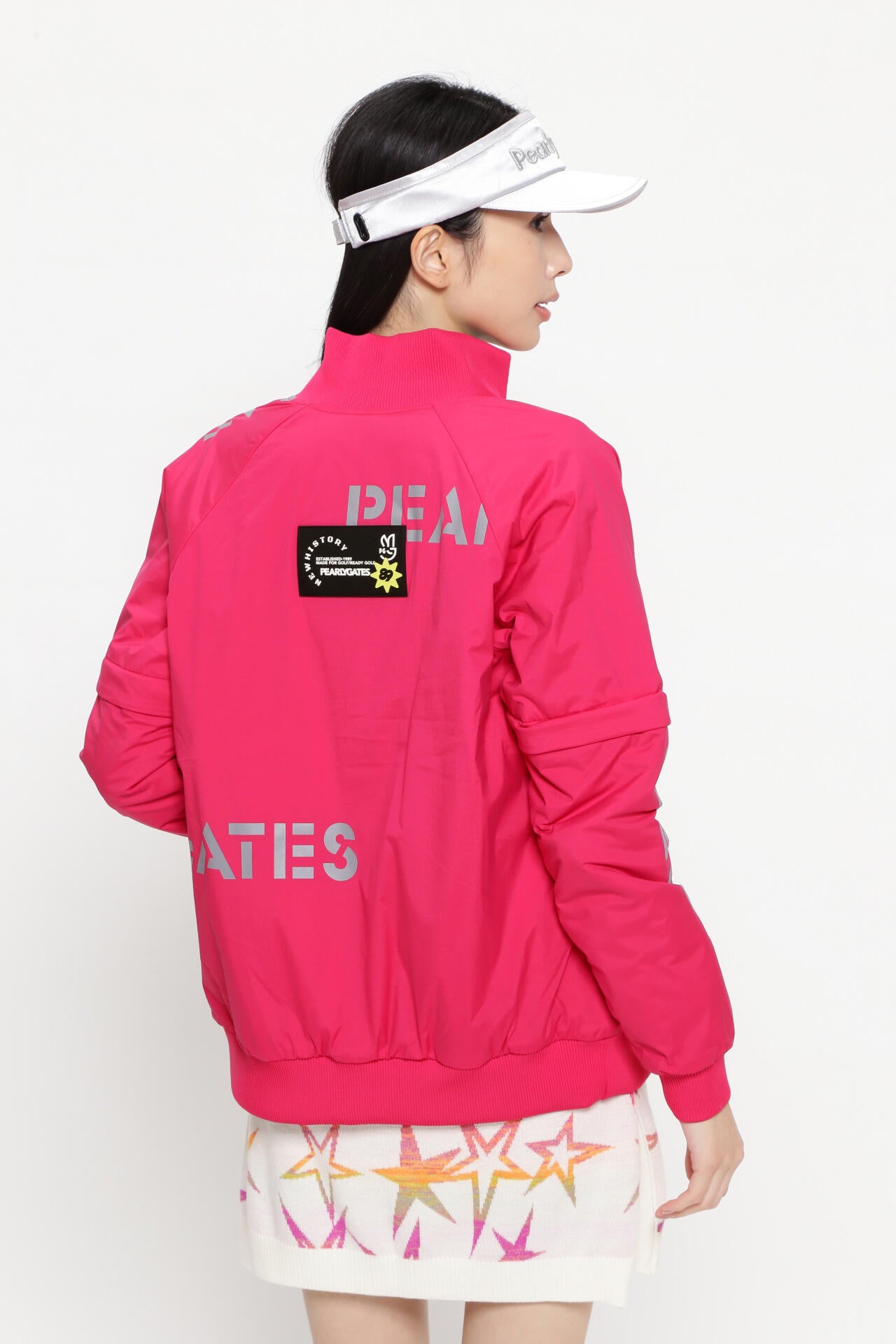 PEARLY GATES ストレッチリップストップ リバーシブル中綿ブルゾン