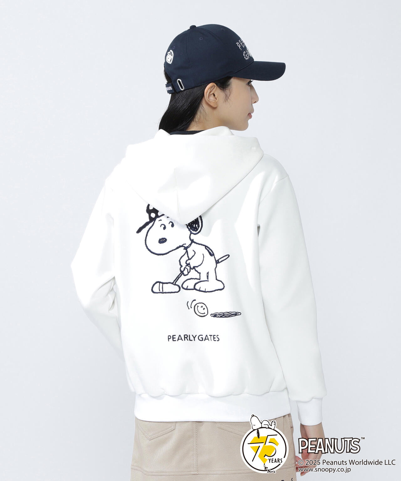 SNOOPY】COEコットンAir フルジップフーディ | PEARLY GATES（パーリー