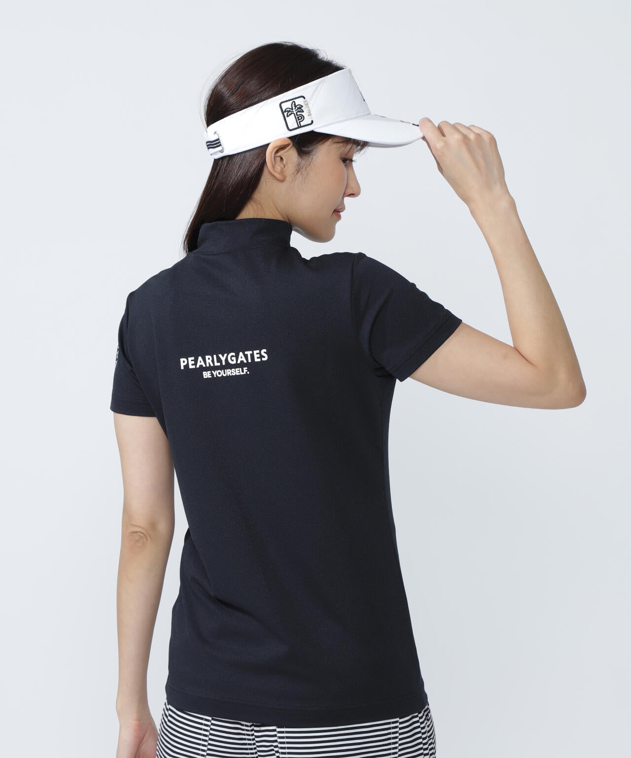 PG is PG ベアカノコ半袖ハイネックカットソー | PEARLY GATES